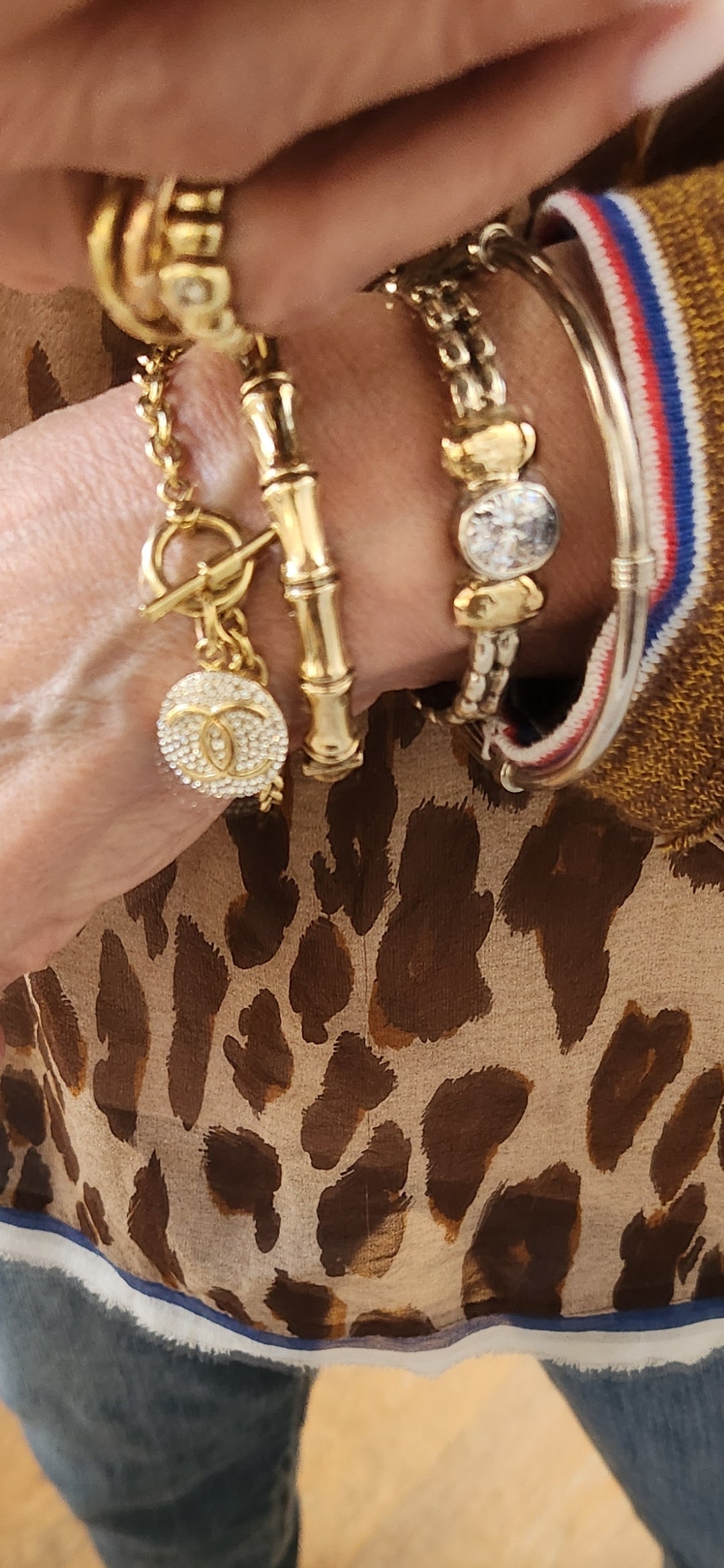 Diamante T-Bar Bracelet