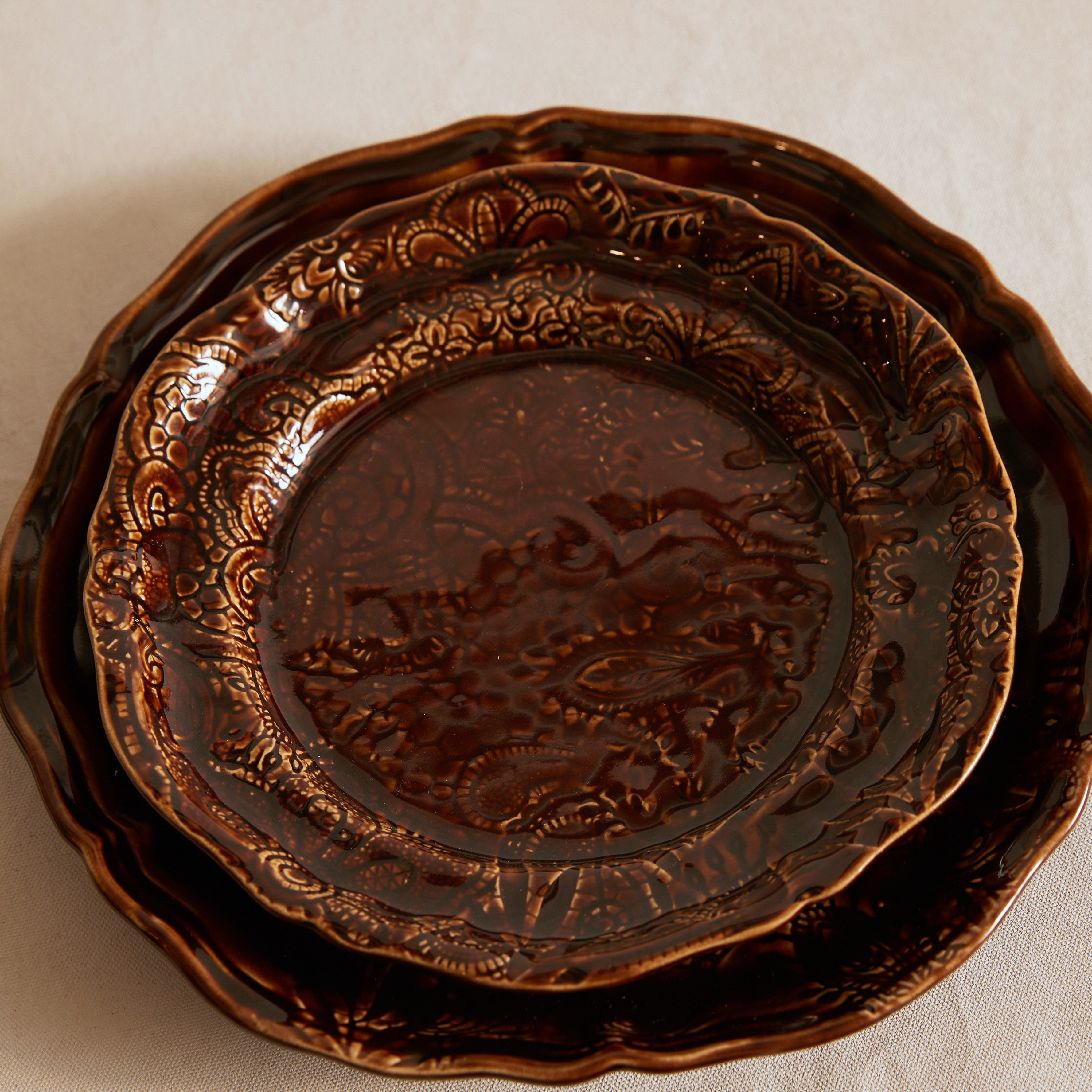 Side Plate - Coffee