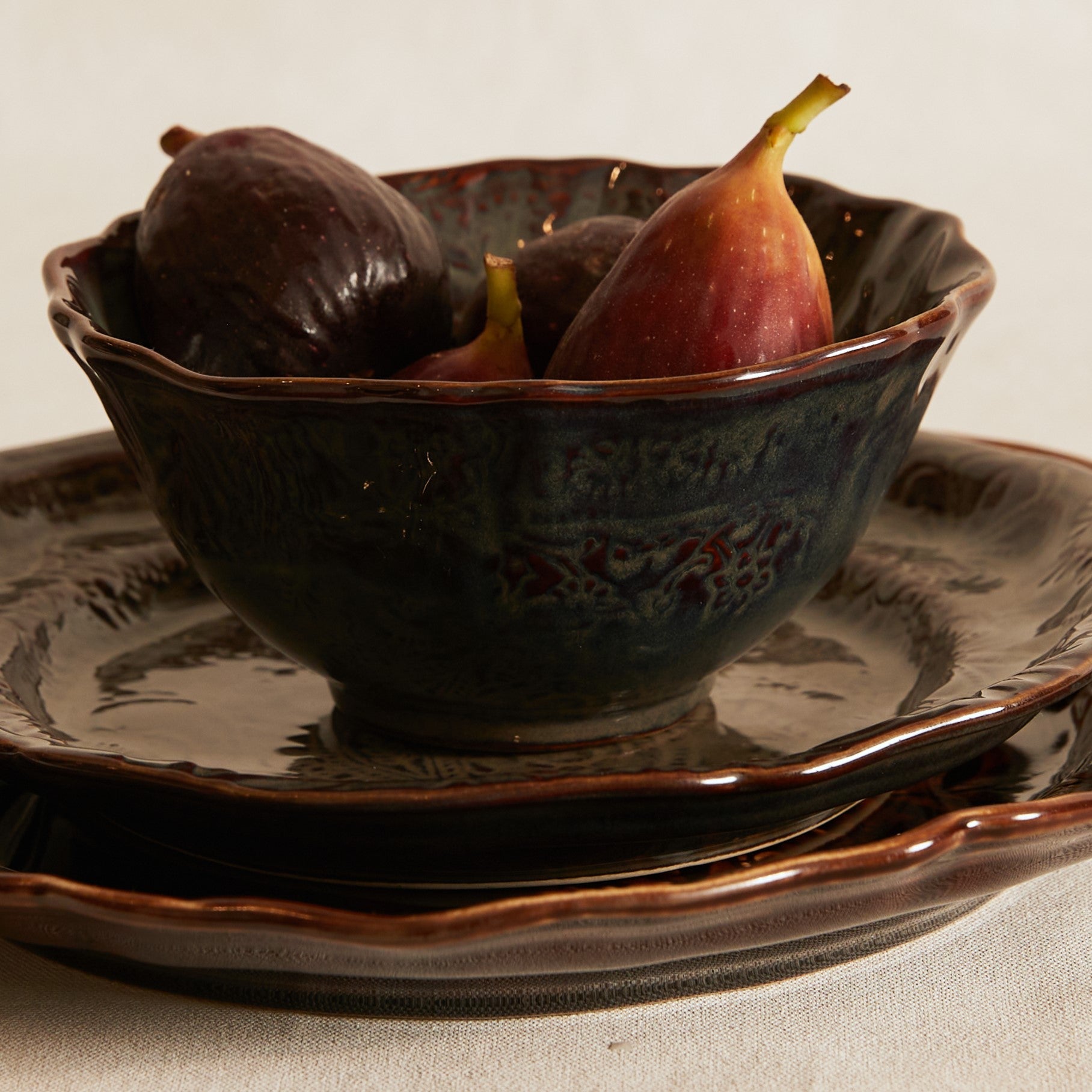 Small Soup Bowl - Fig