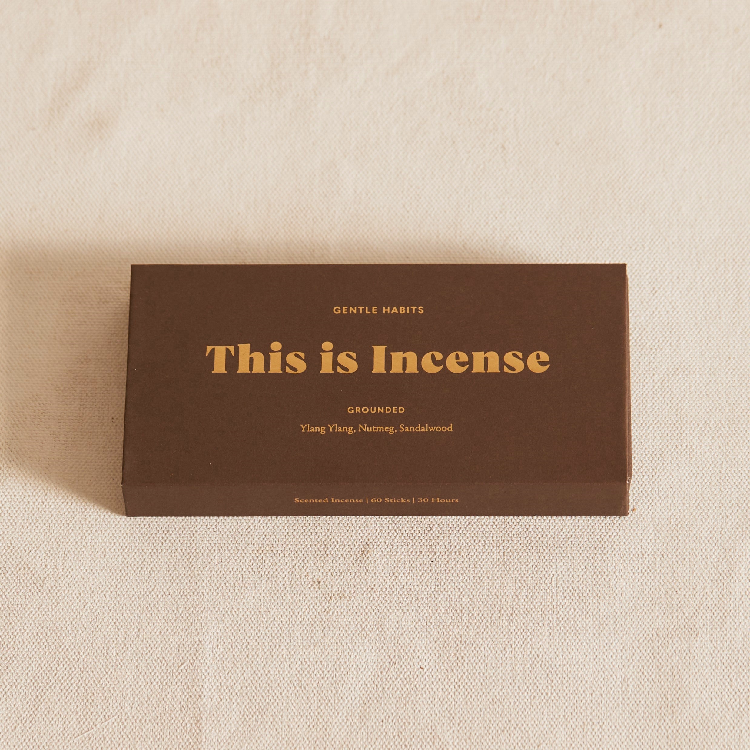 "Grounded" Incense