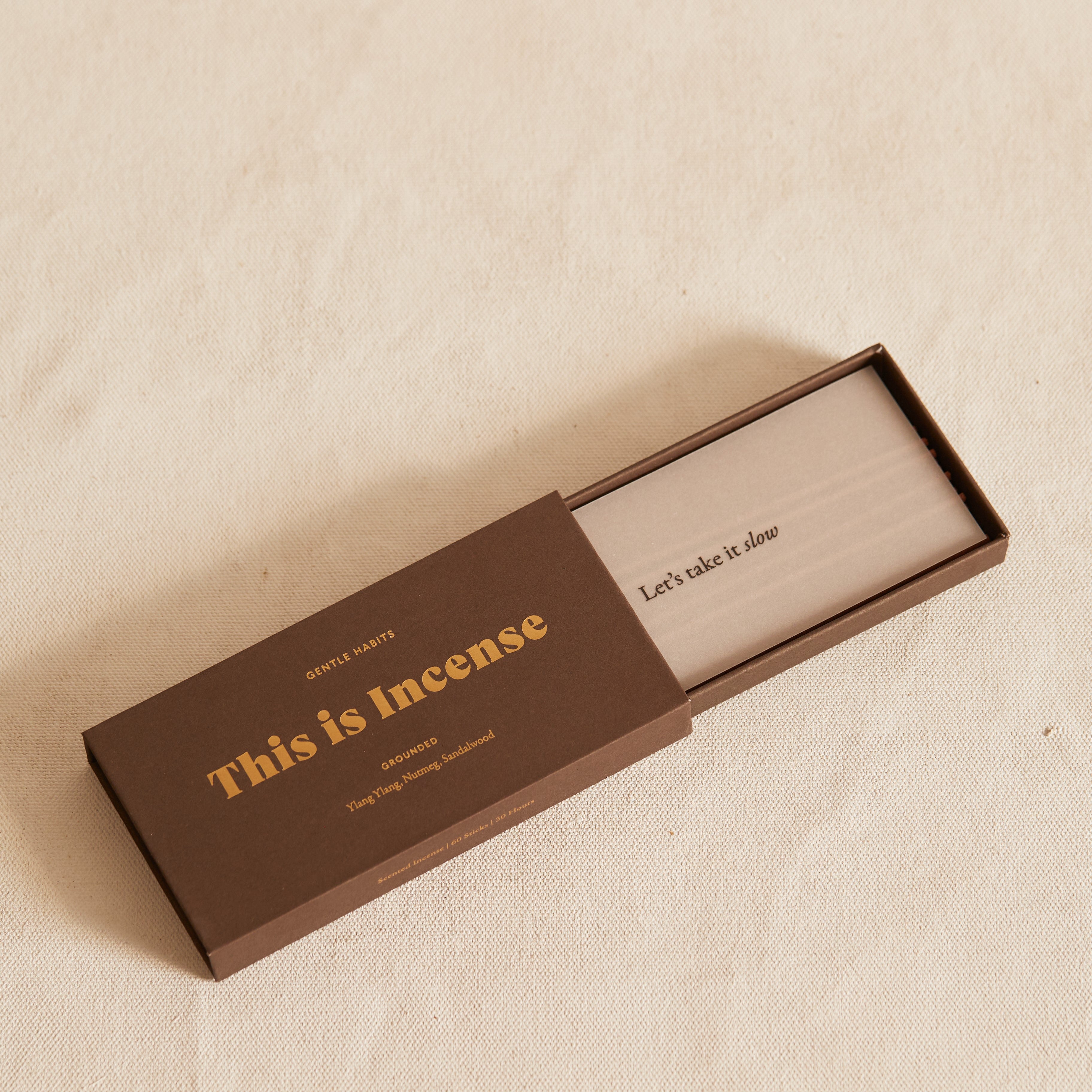 "Grounded" Incense