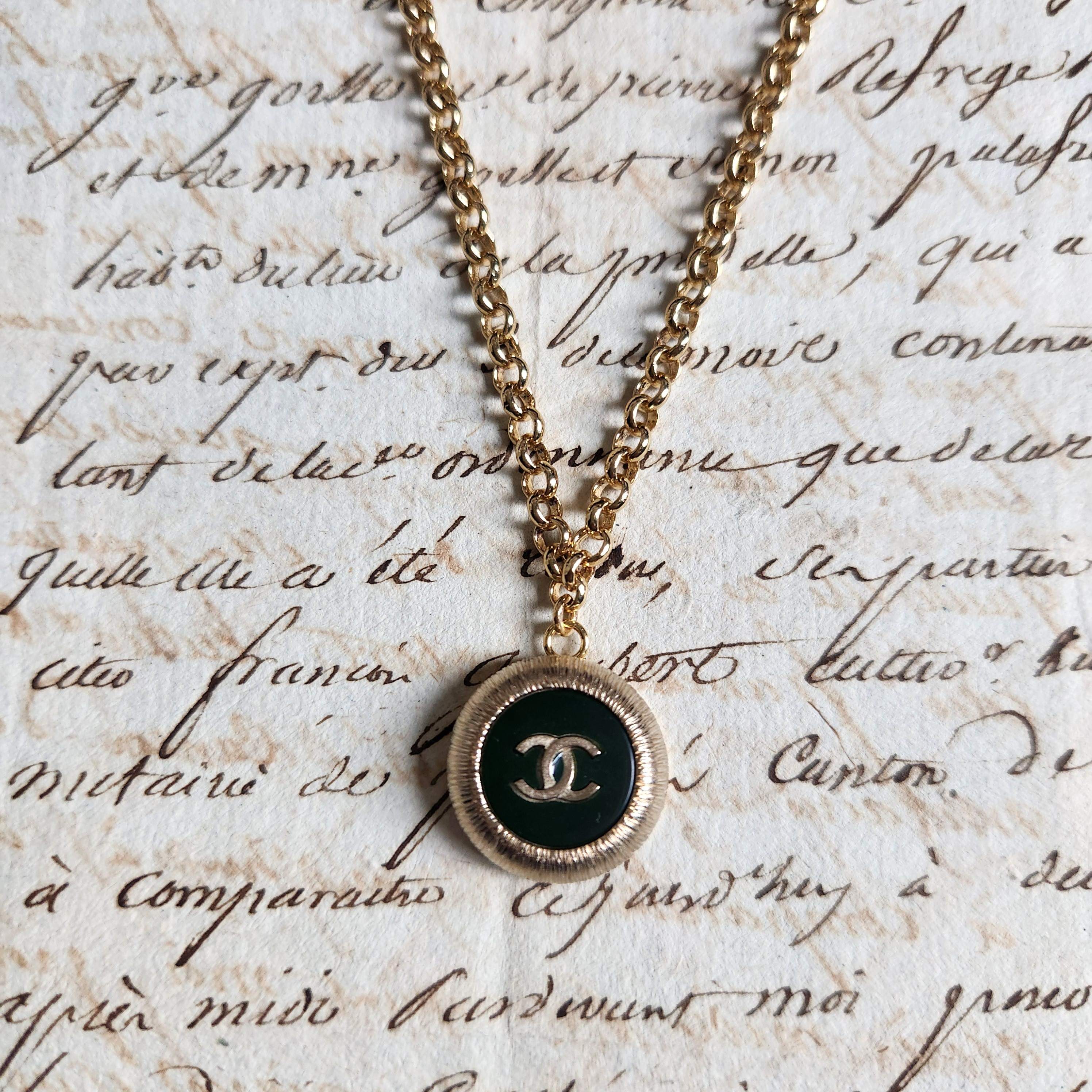 Gold & Black Necklace