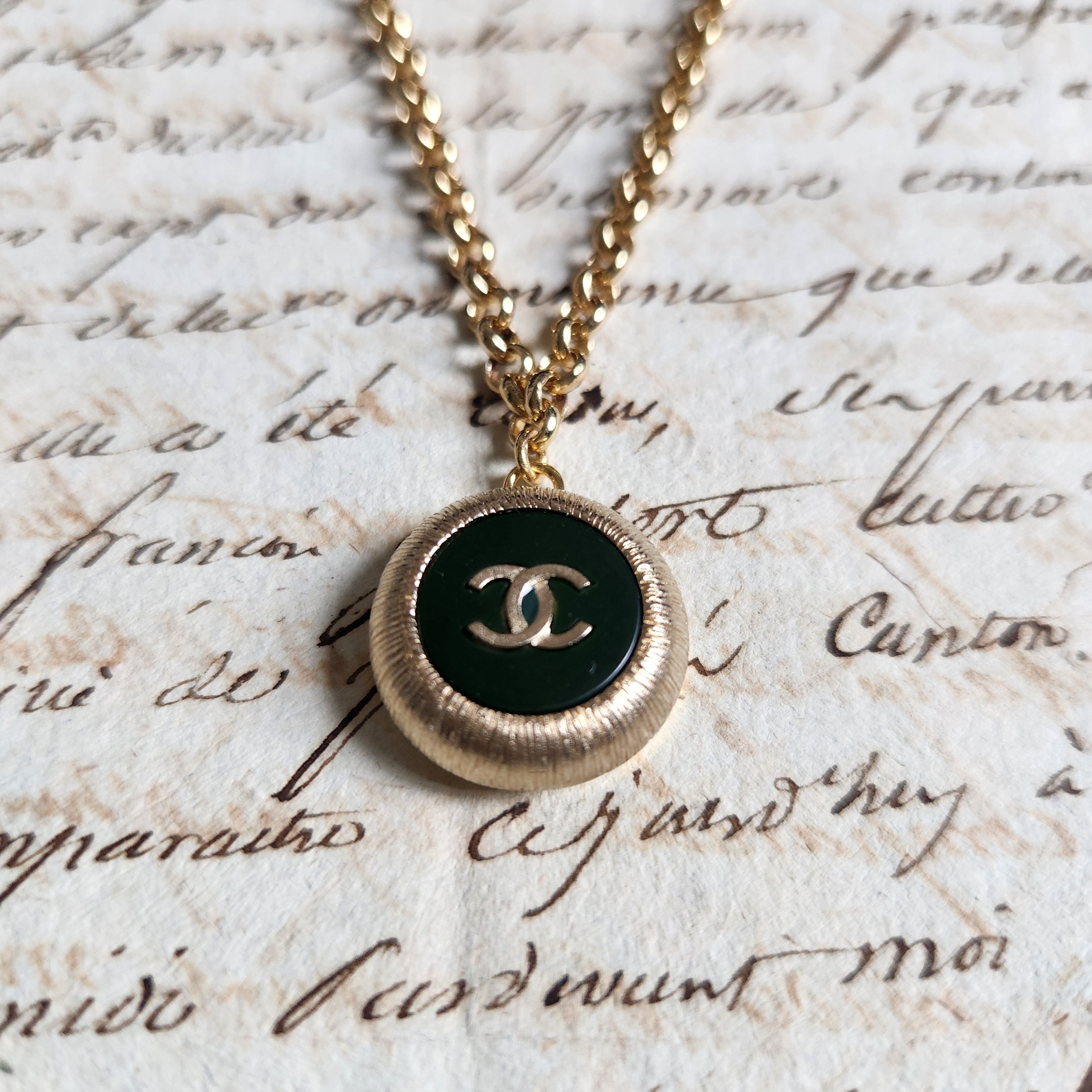 Gold & Black Necklace