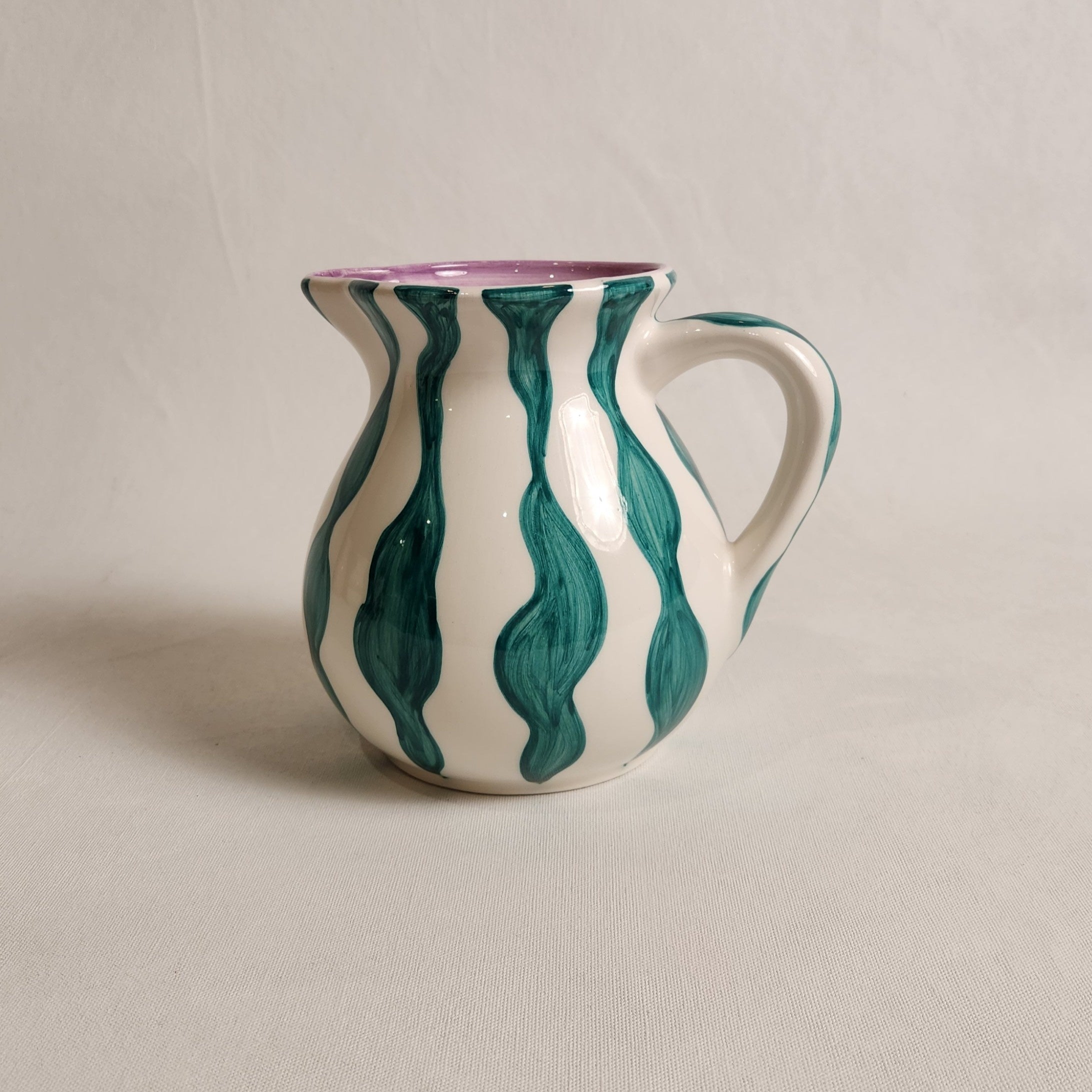 Dentelle Jug - Sea Green