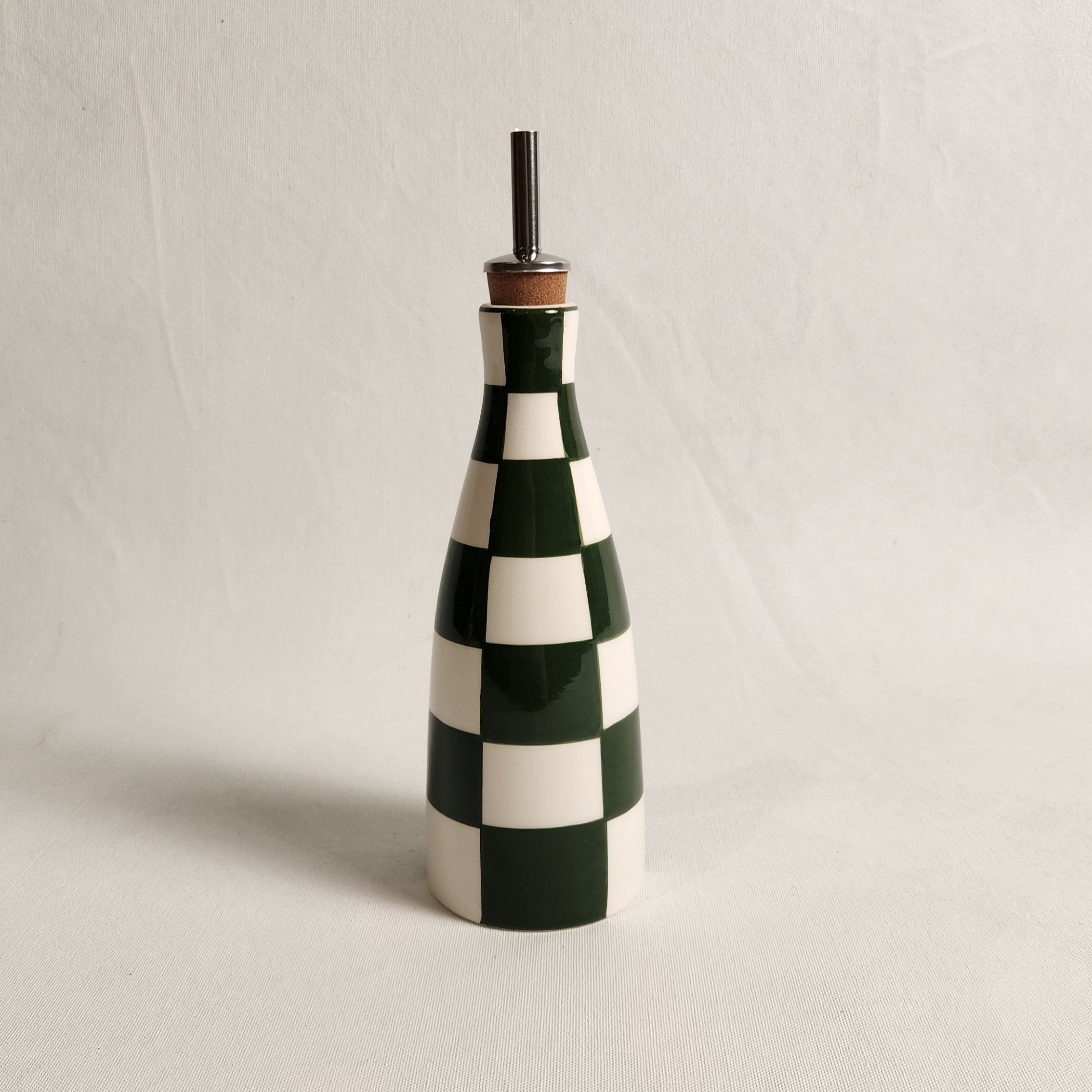 Oily Baby - Green Checker