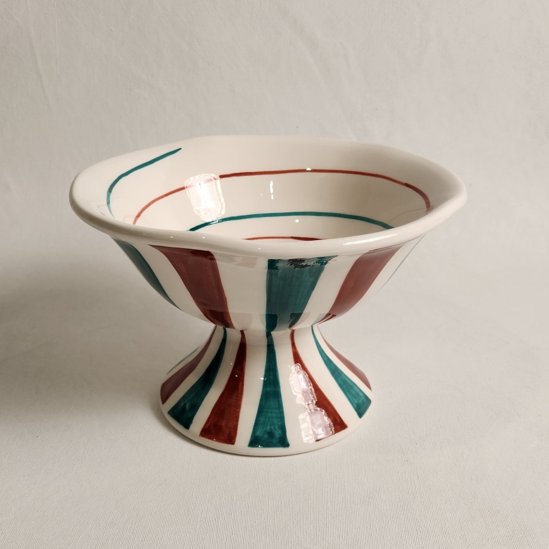 Tutti Frutti Bowl - Cacao & Sea Green
