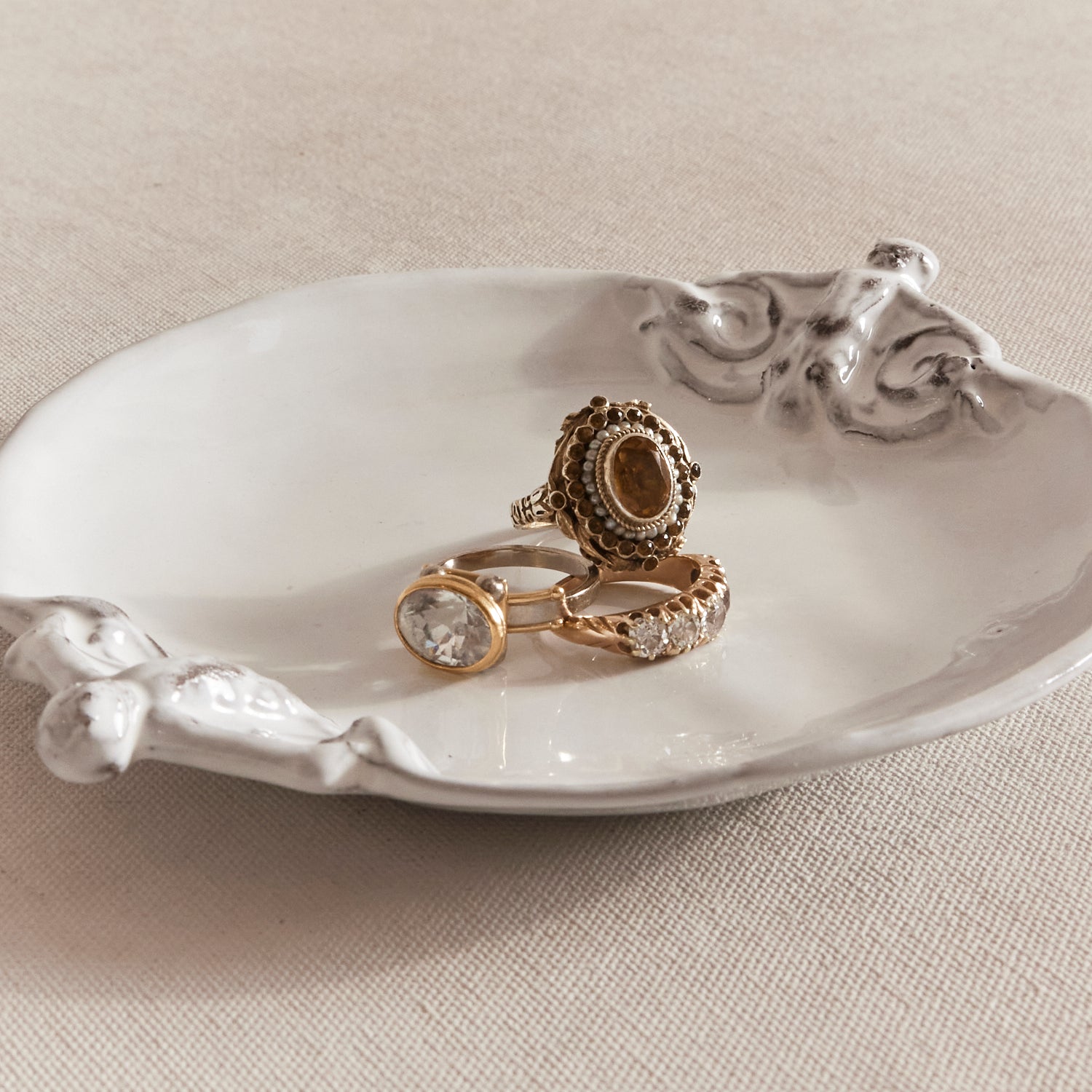 Mon Ange Cherub Jewellery Tray