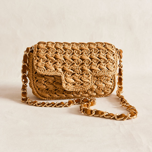 woven cross body bag