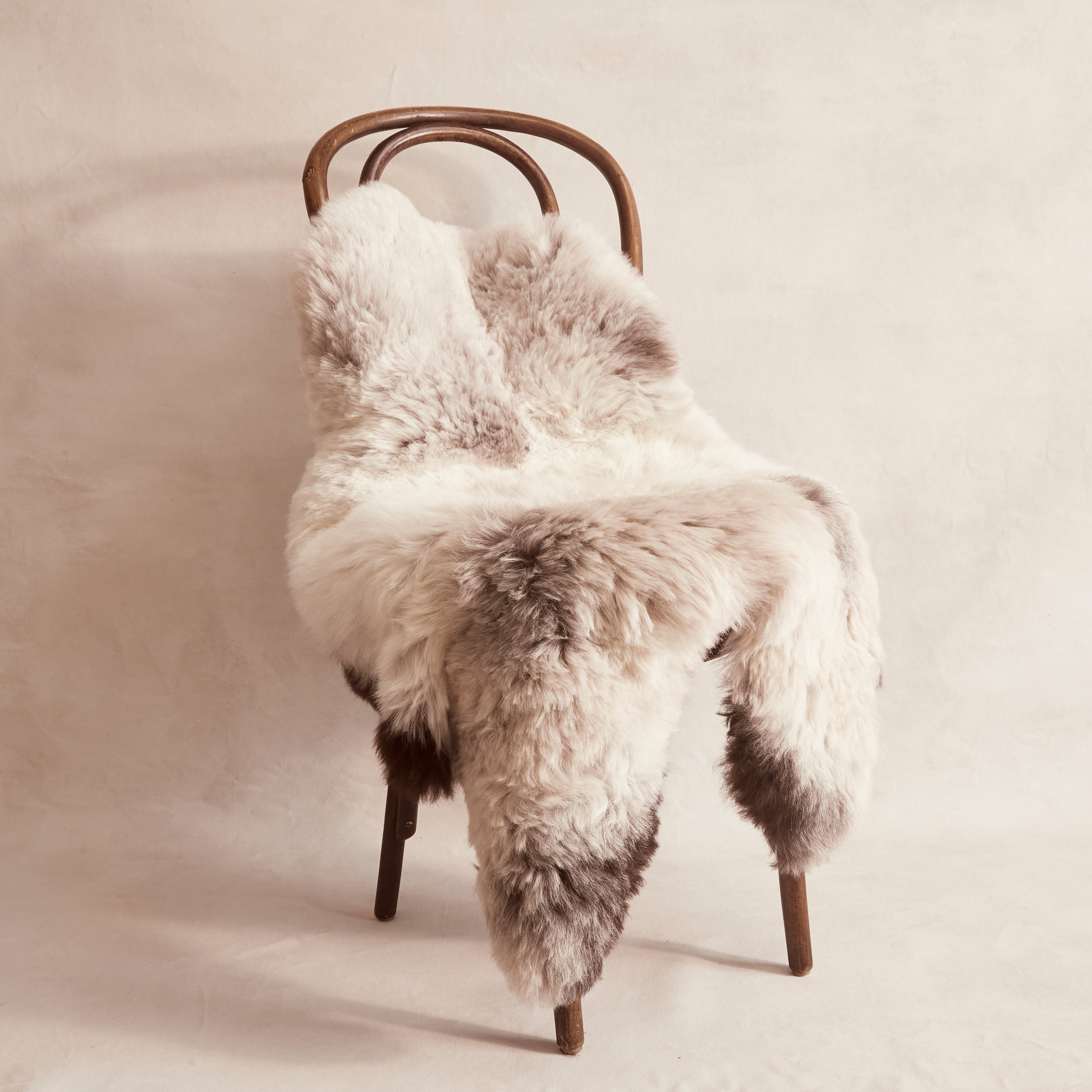 Shorn Icelandic Sheepskin - Dark Edges
