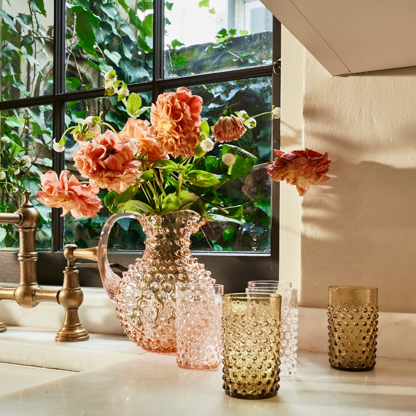 Rosaline Hobnail Tumbler