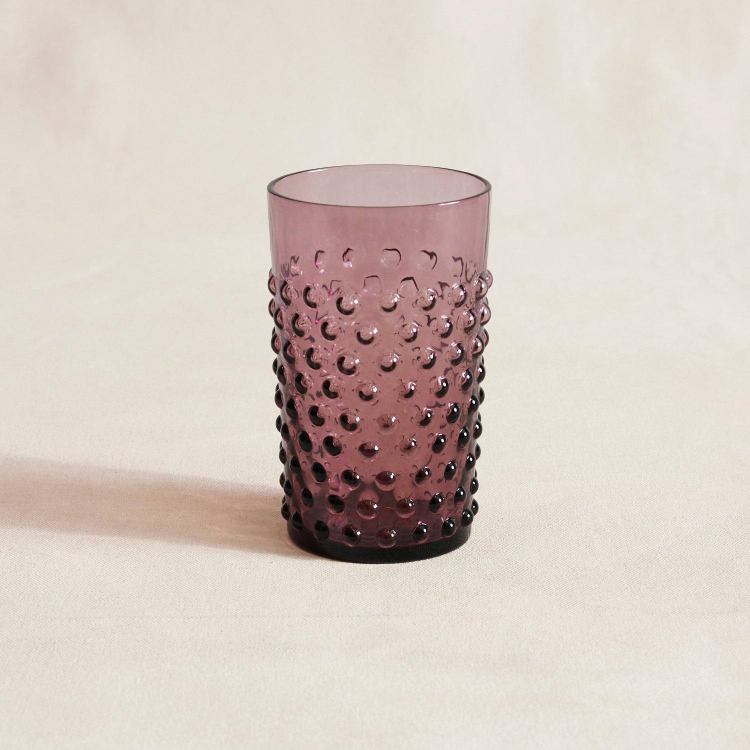 Violet Hobnail Tumbler