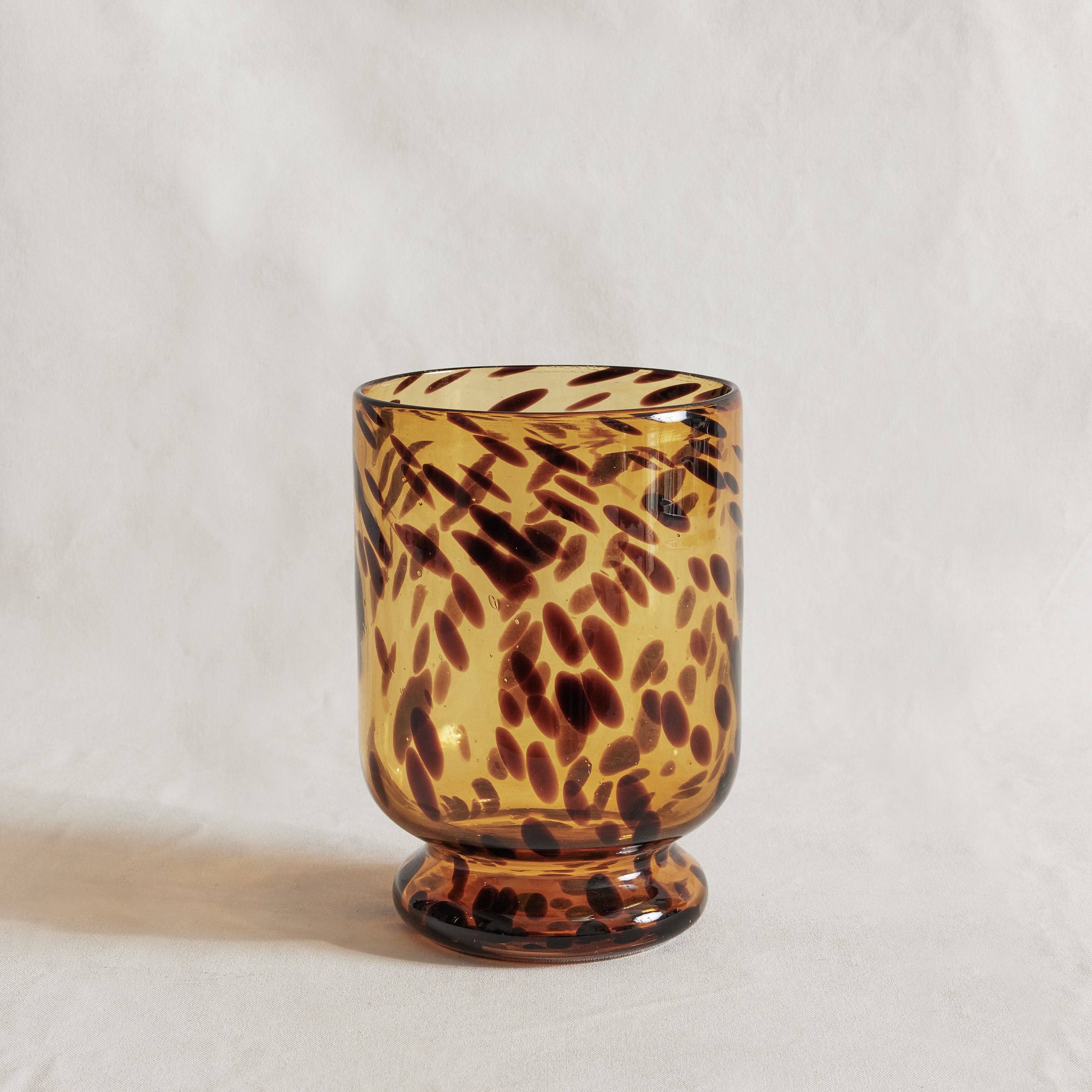 Medium Tortoise Shell Printed Vase