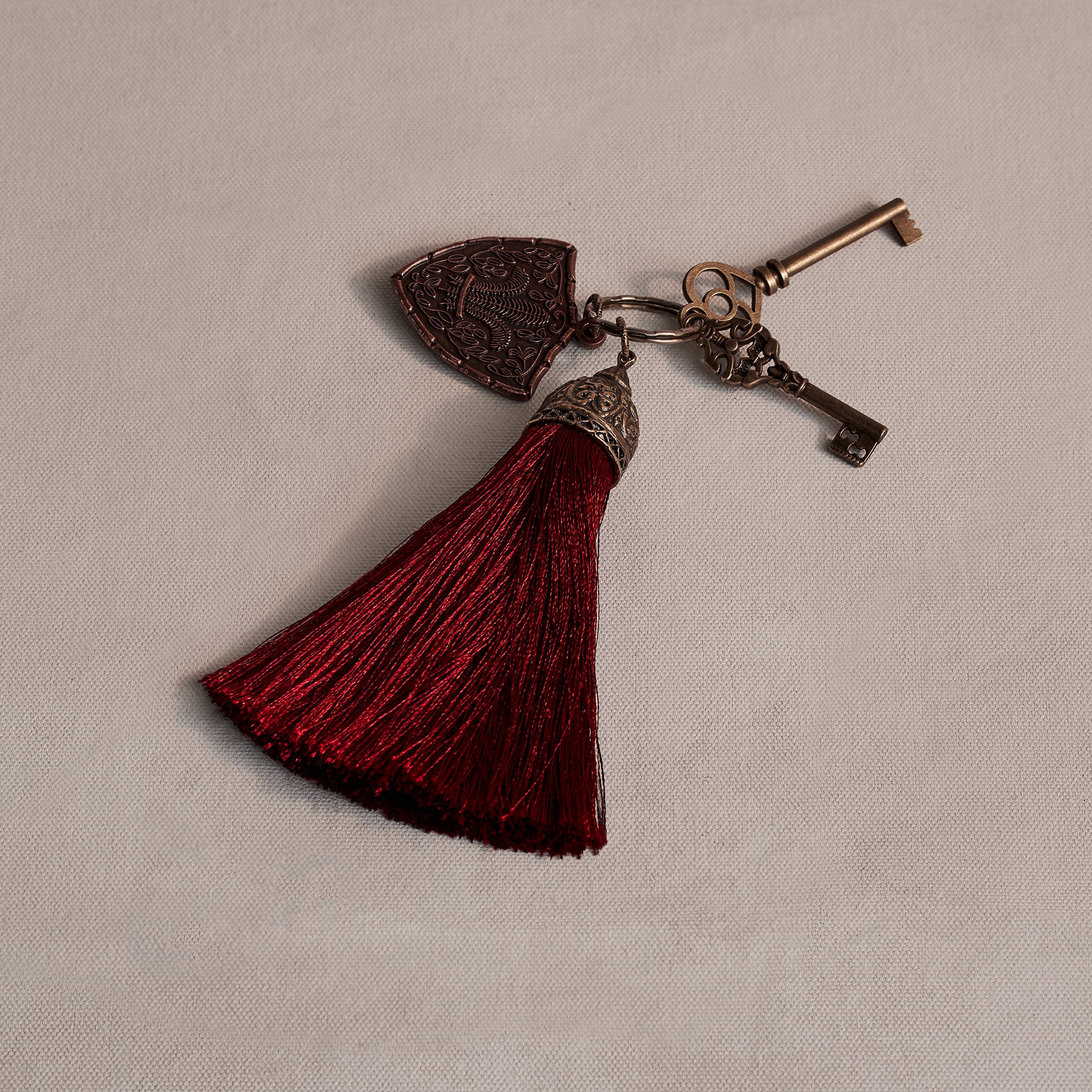Silky Tassel - Ruby