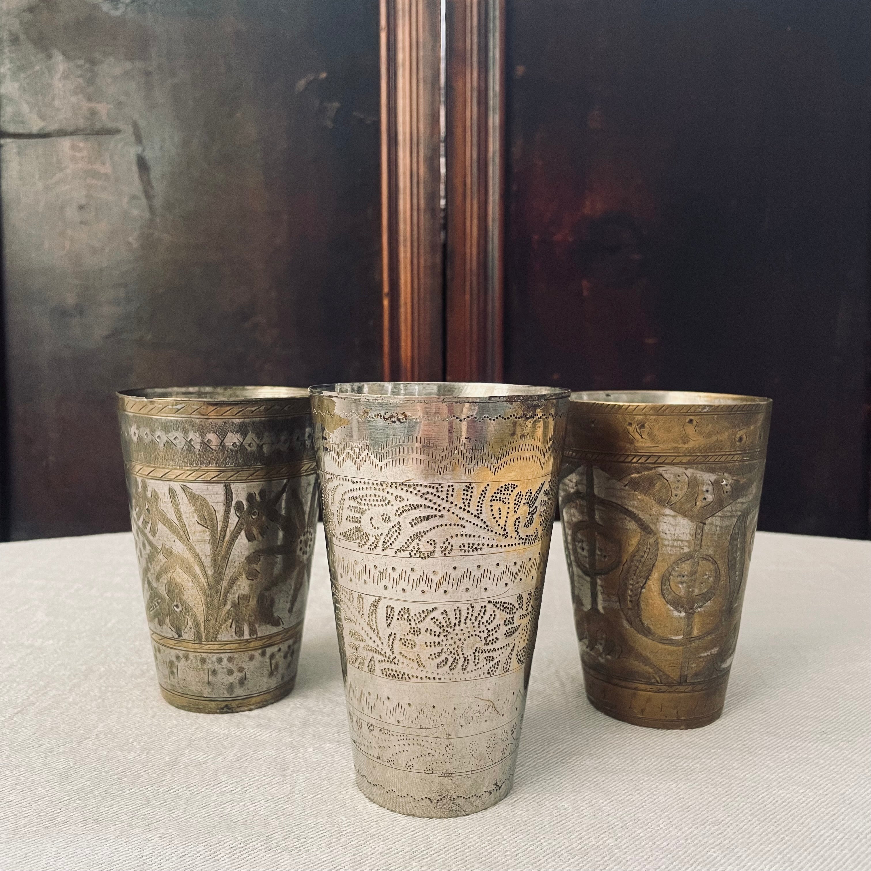 Brass Lassi Cup - Medium