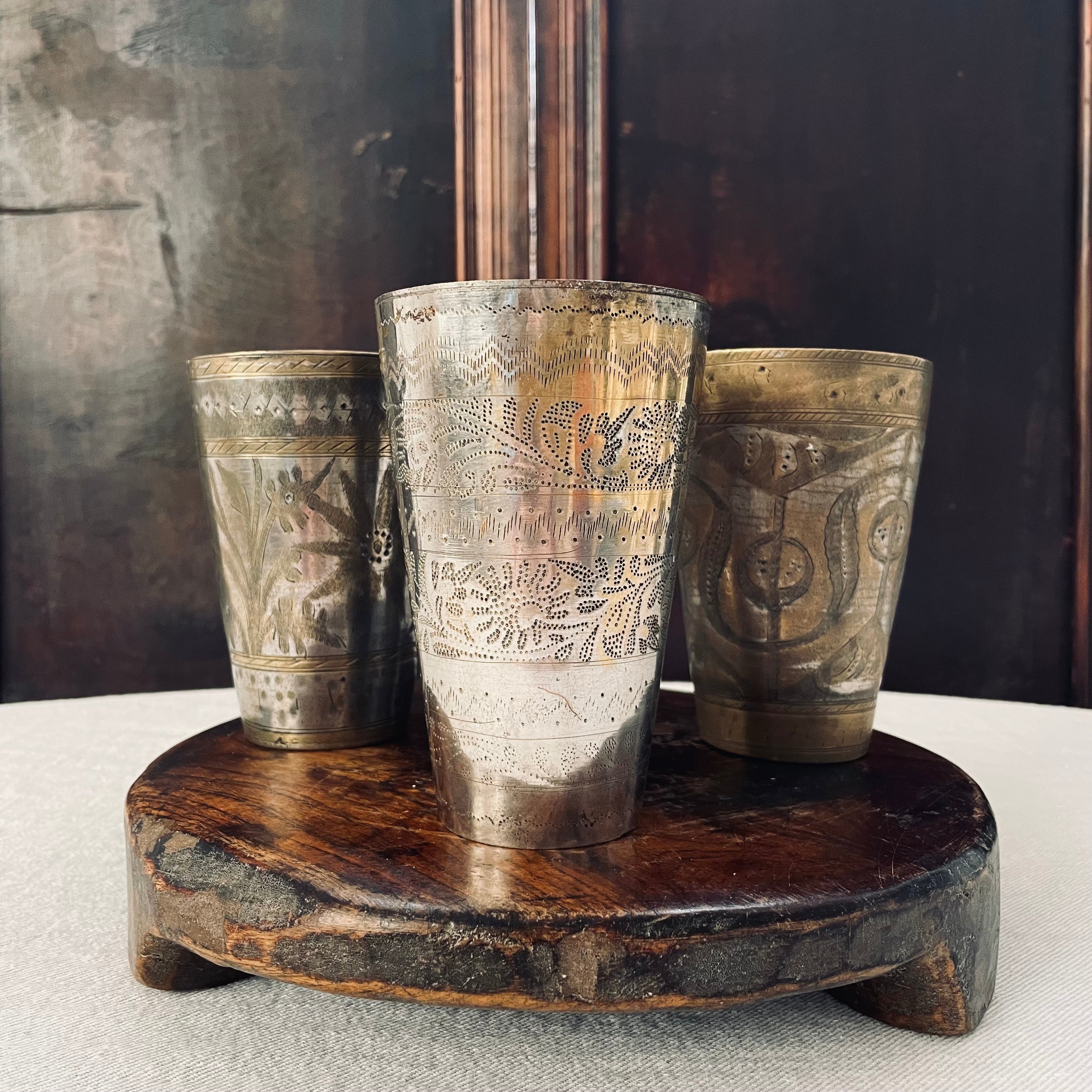 Brass Lassi Cup - Medium