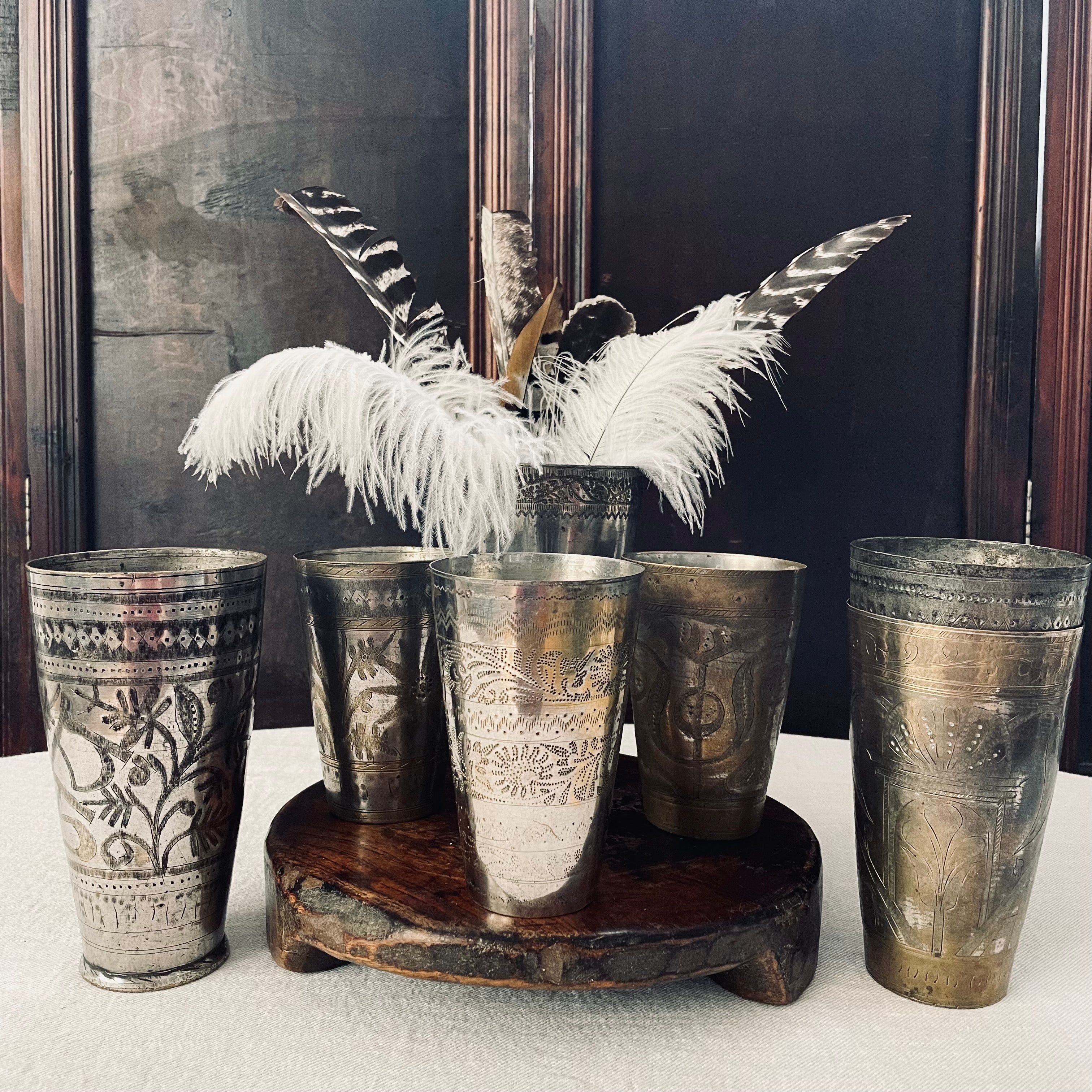 Brass Lassi Cup - Medium