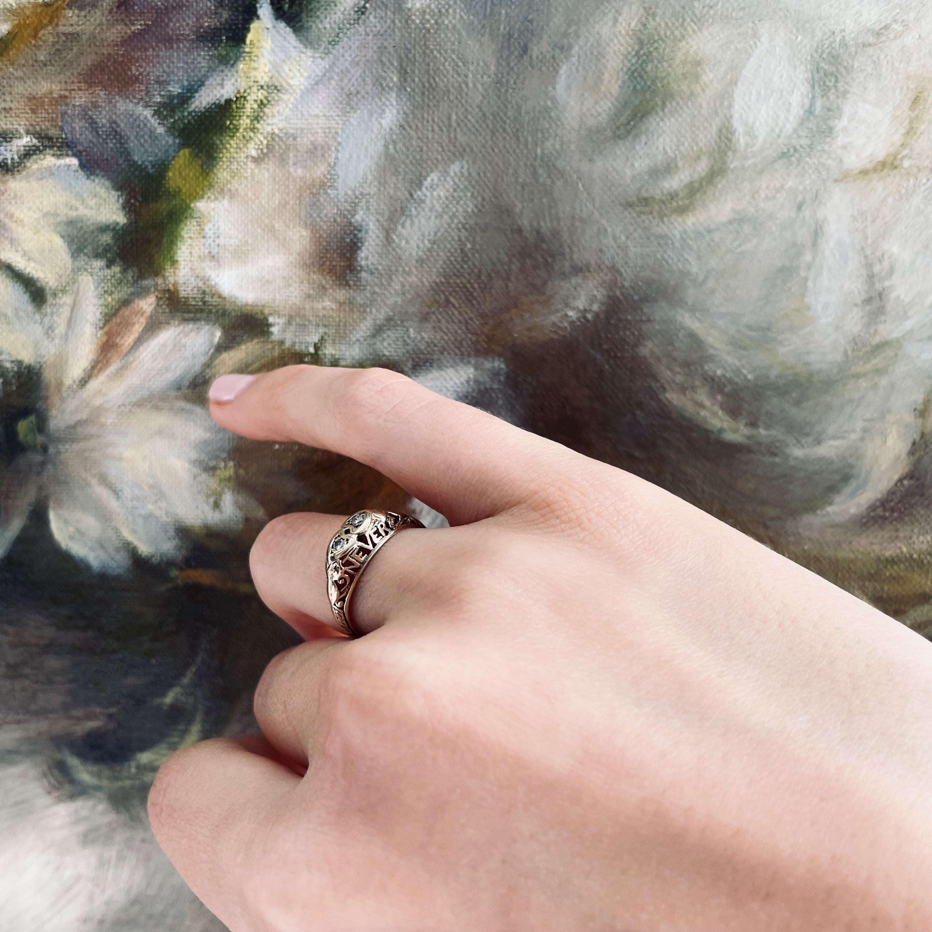 Toi et Moi "Never Apart" Ring