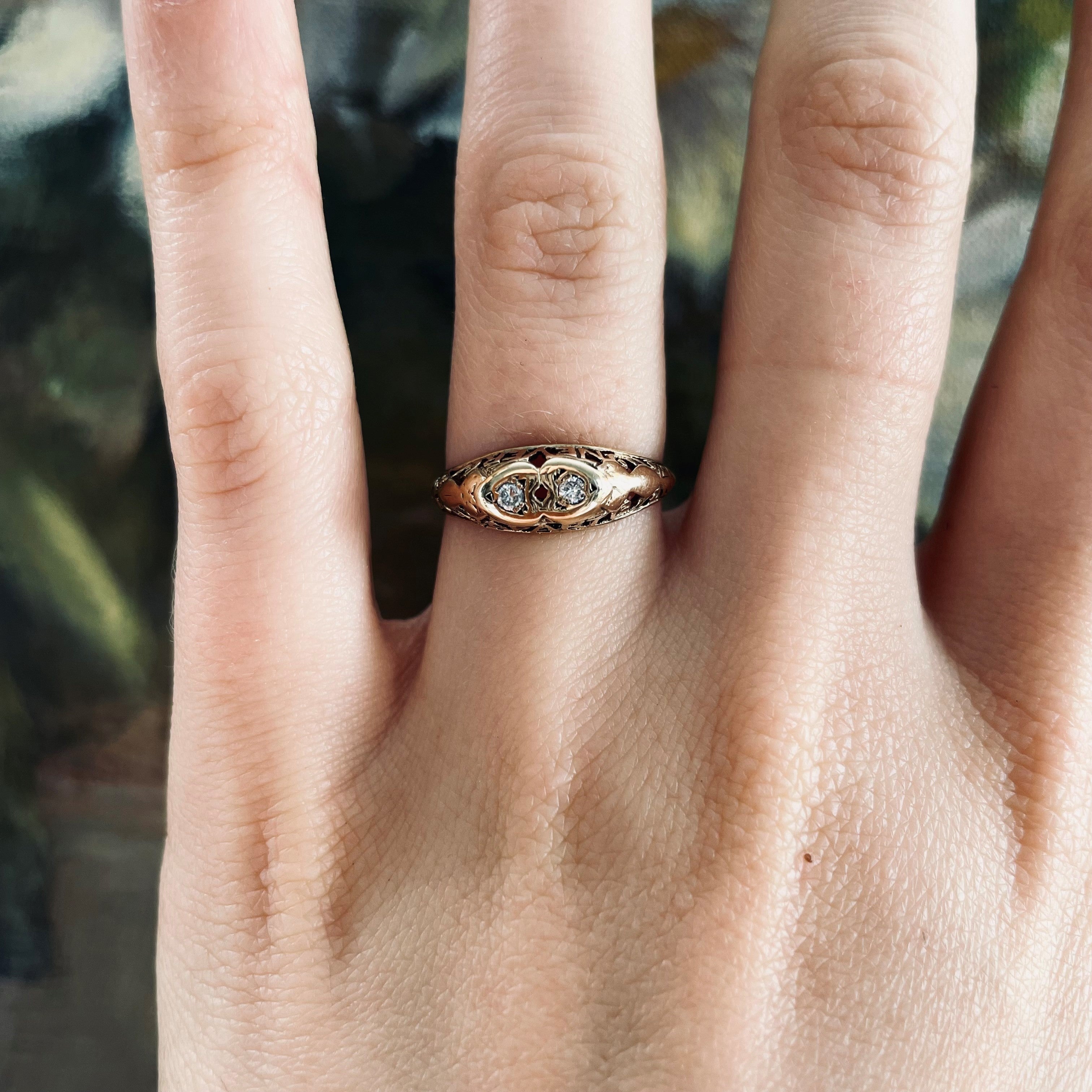 Toi et Moi "Never Apart" Ring