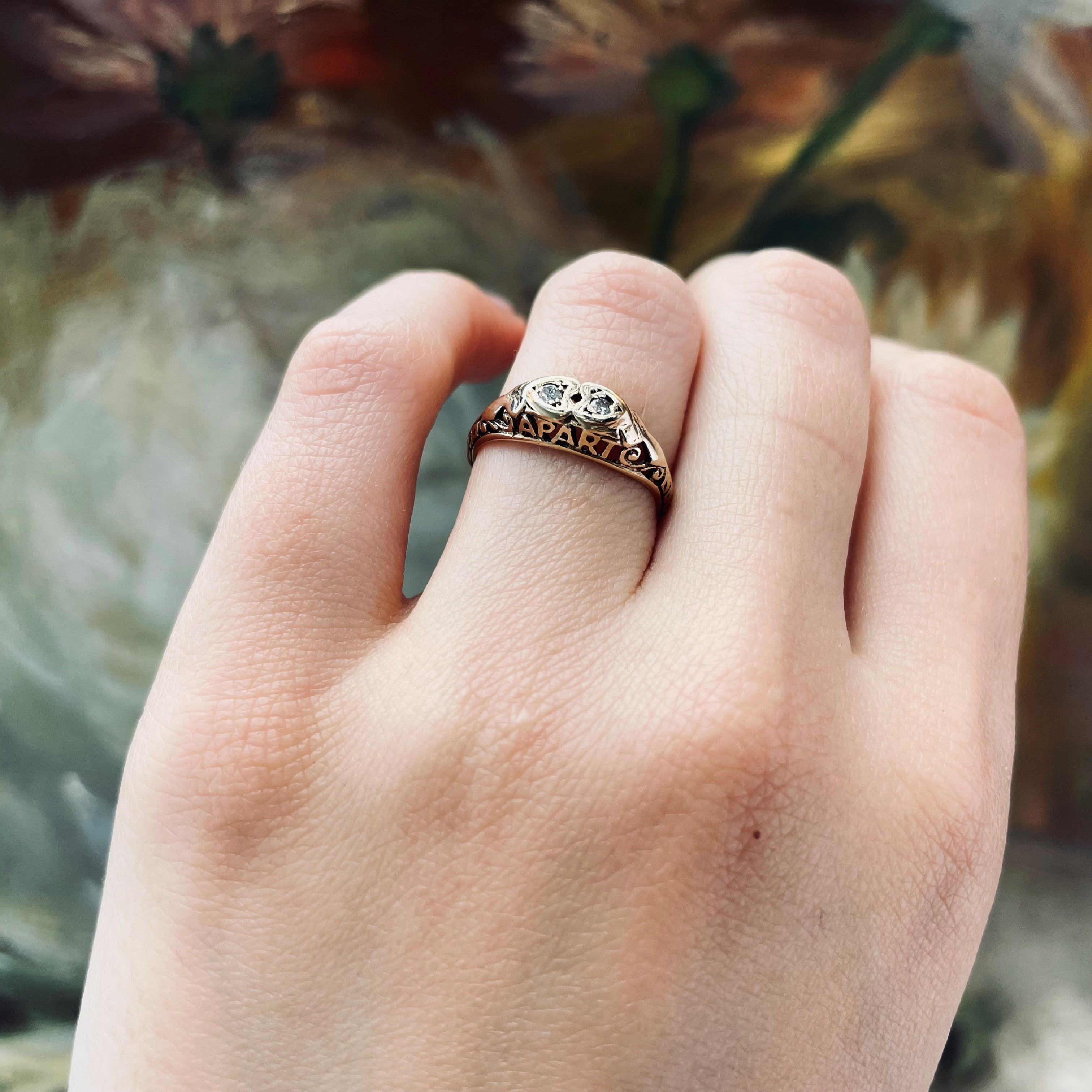 Toi et Moi "Never Apart" Ring