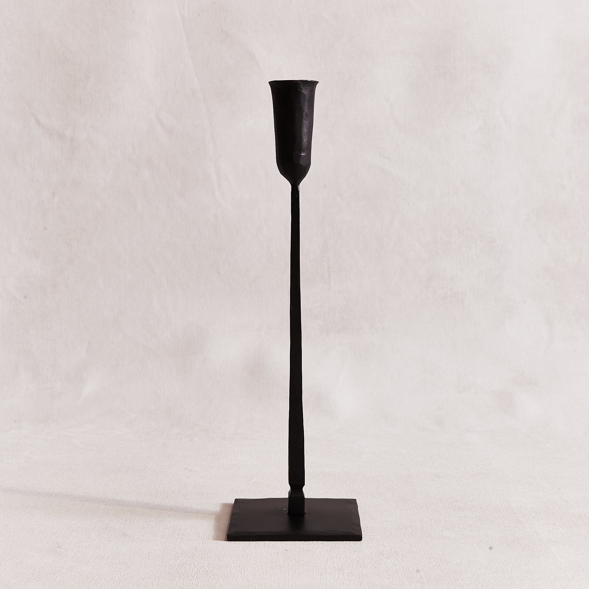 Medium Hand-Forged Candle Stick