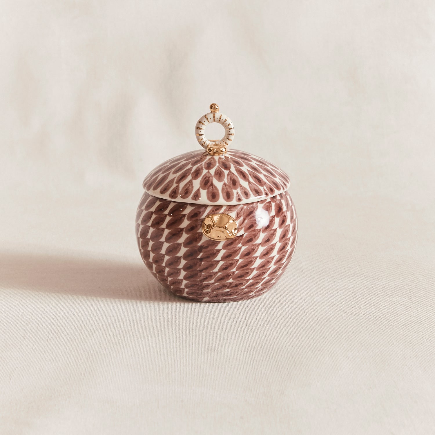 Lidded Sugar Bowl - Lilac