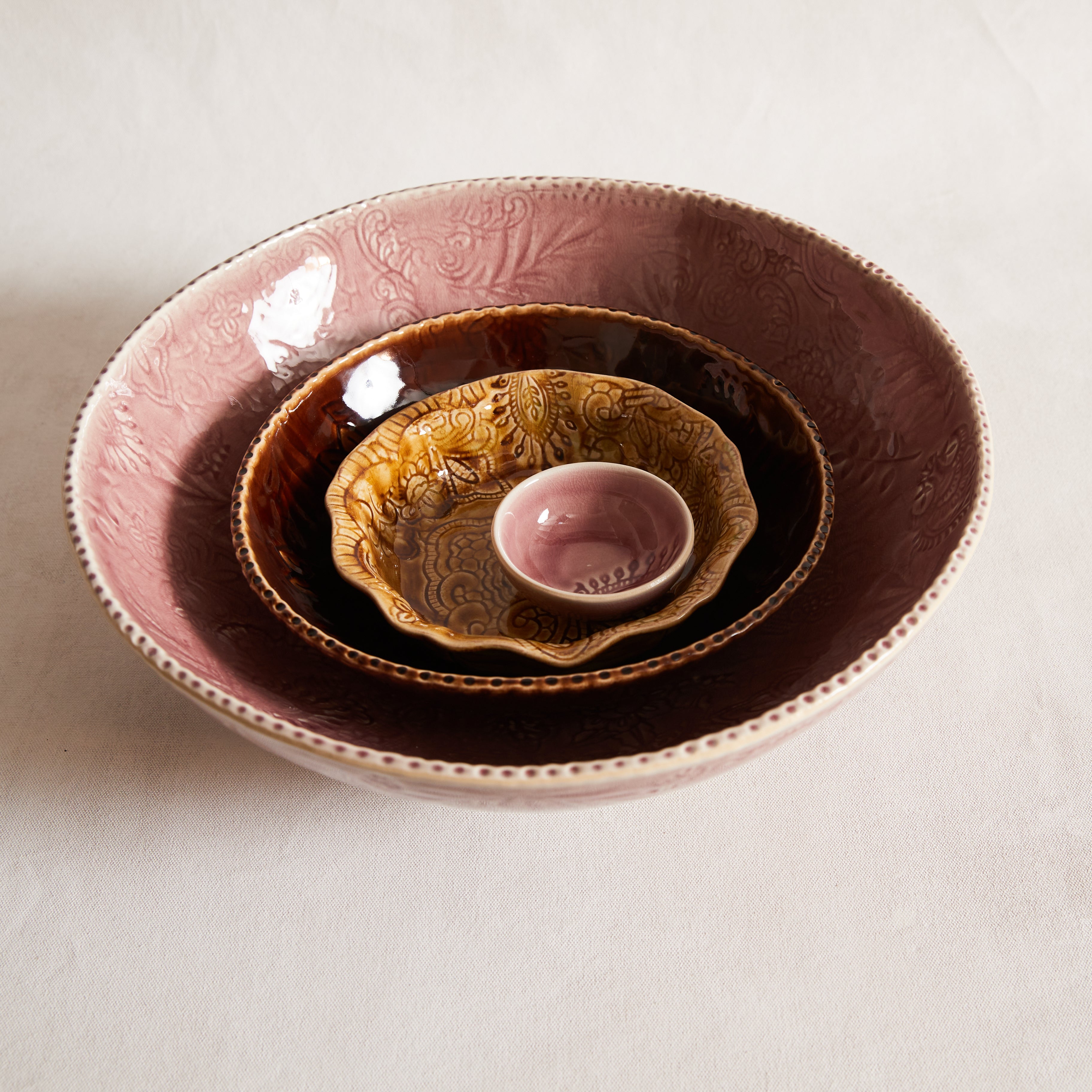 Big Bowl - Old Rose
