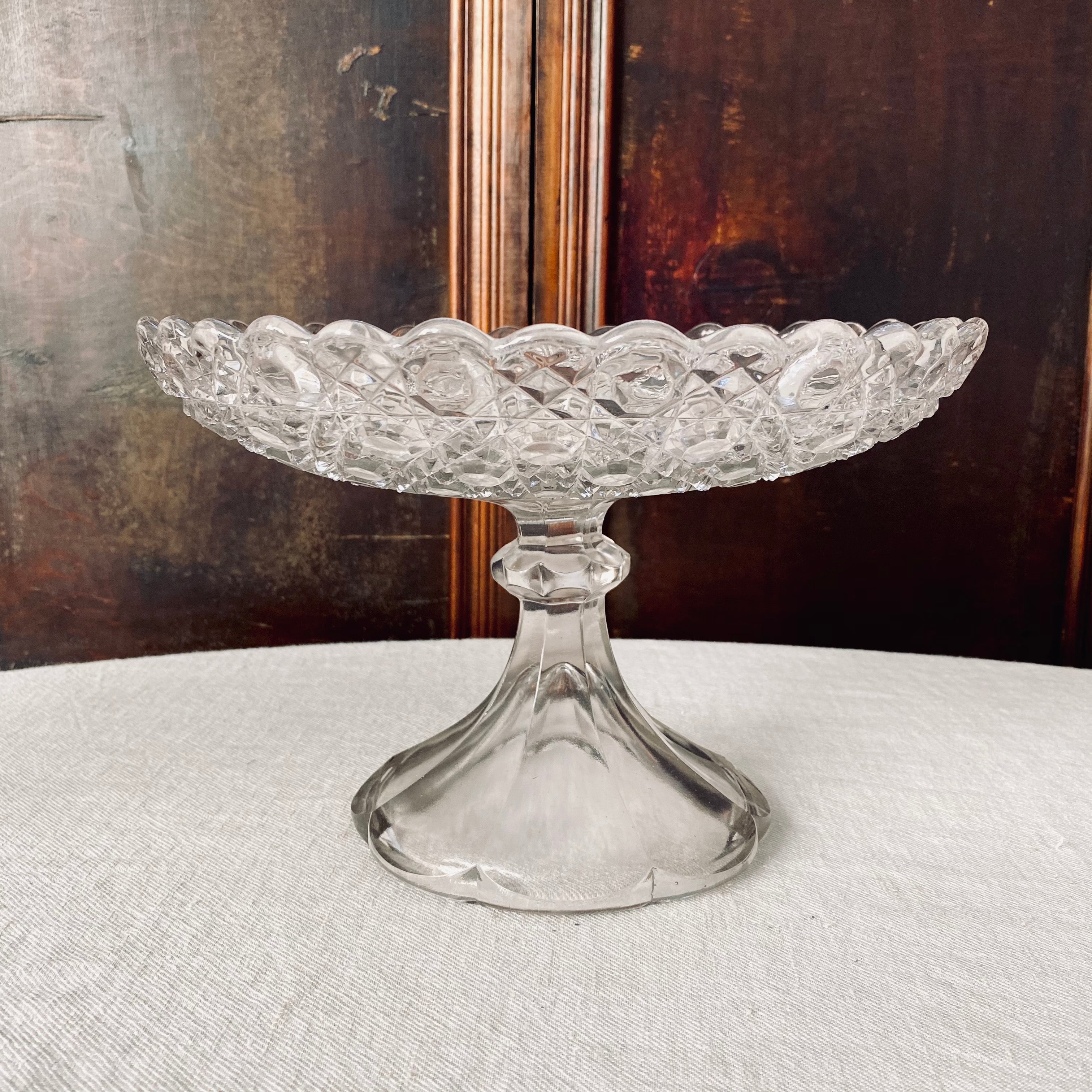 Glass Compote - 28cm