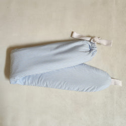 Japanese Cotton Yuyu Bottle - Sky Blue Stripe