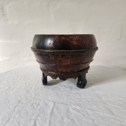 Wooden Pot on Legs