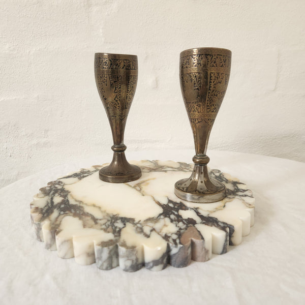 Pair of Middle Eastern Goblets