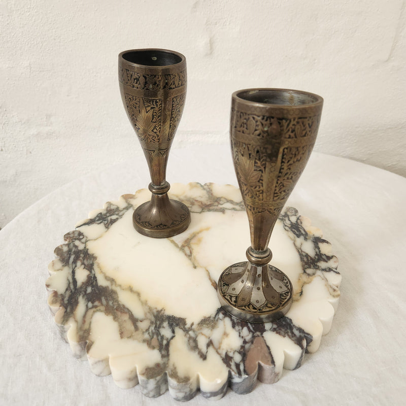 Pair of Middle Eastern Goblets