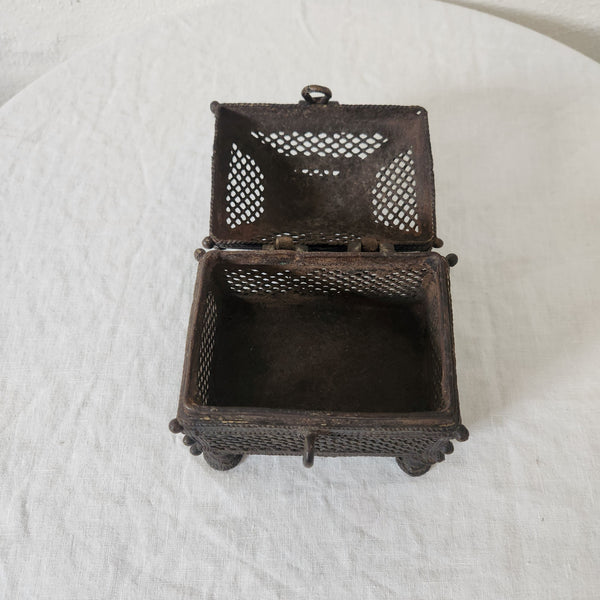 Indian Bronzed Jali Box