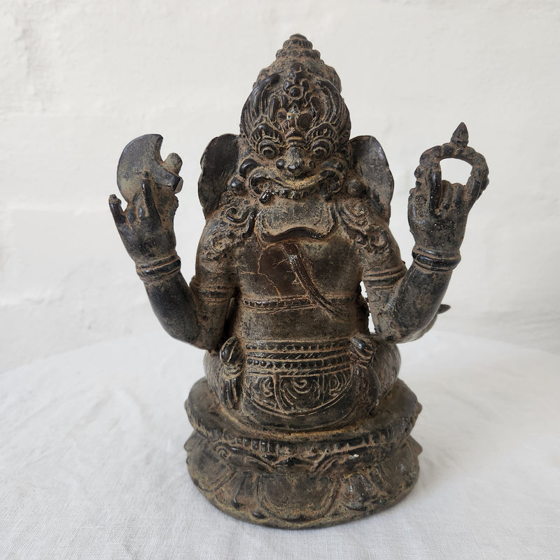 Bronzed Ganesha Figure