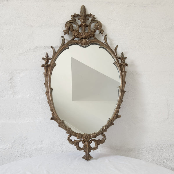 Small Painted metal mirror