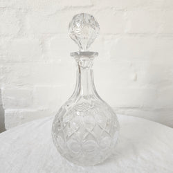 Mid 1800's Cut Glass Decanter