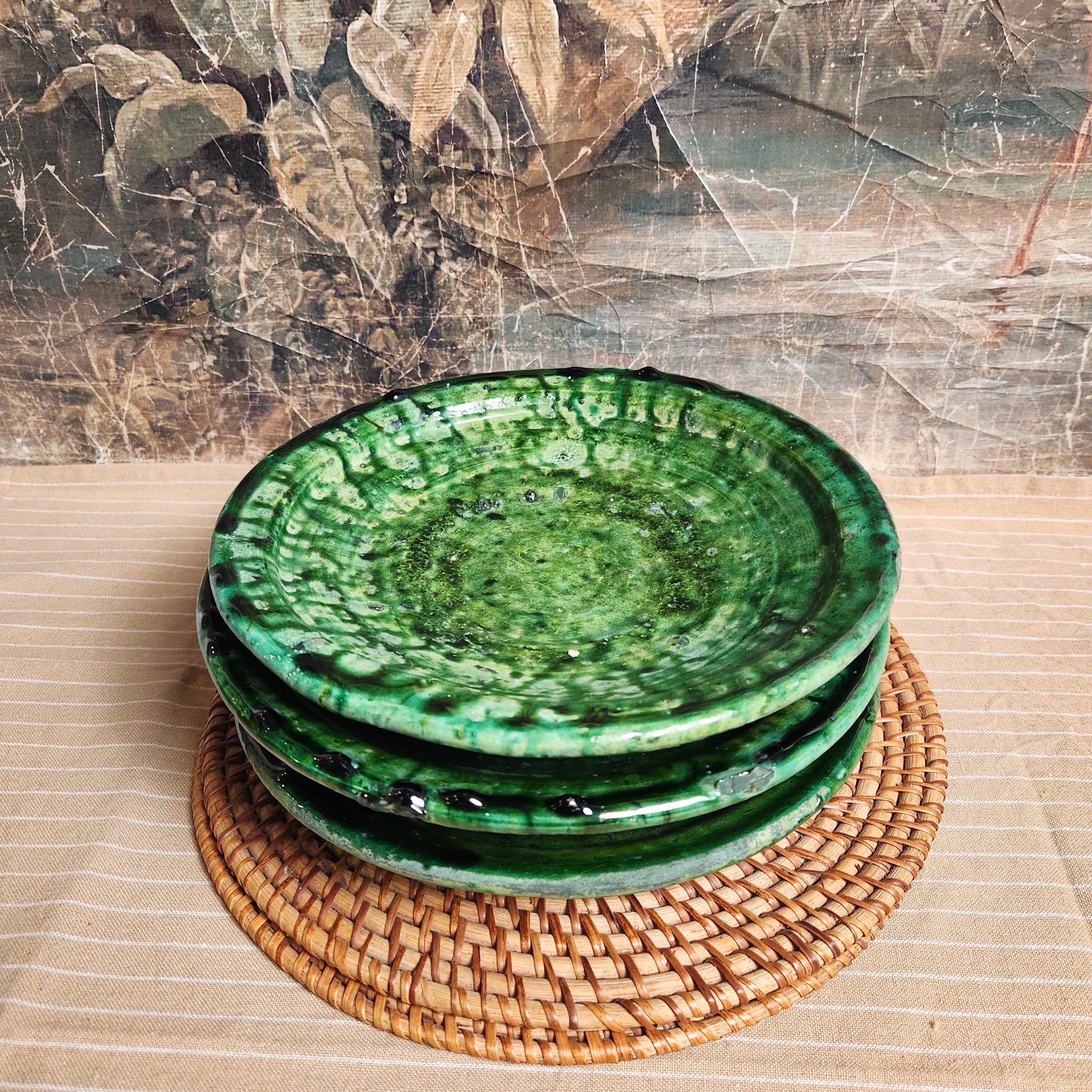 Tamegroute Plate - Vert