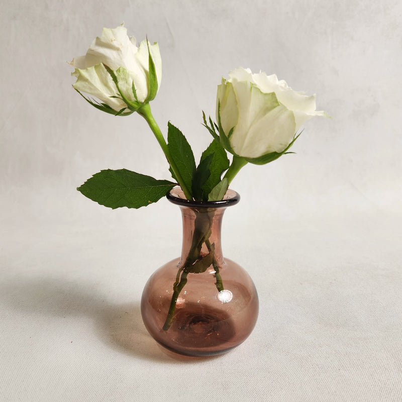 Piccola Glass Vase - Framboise