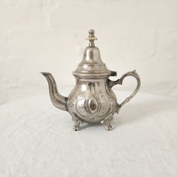 Vintage Moroccan Silver-plated Teapot