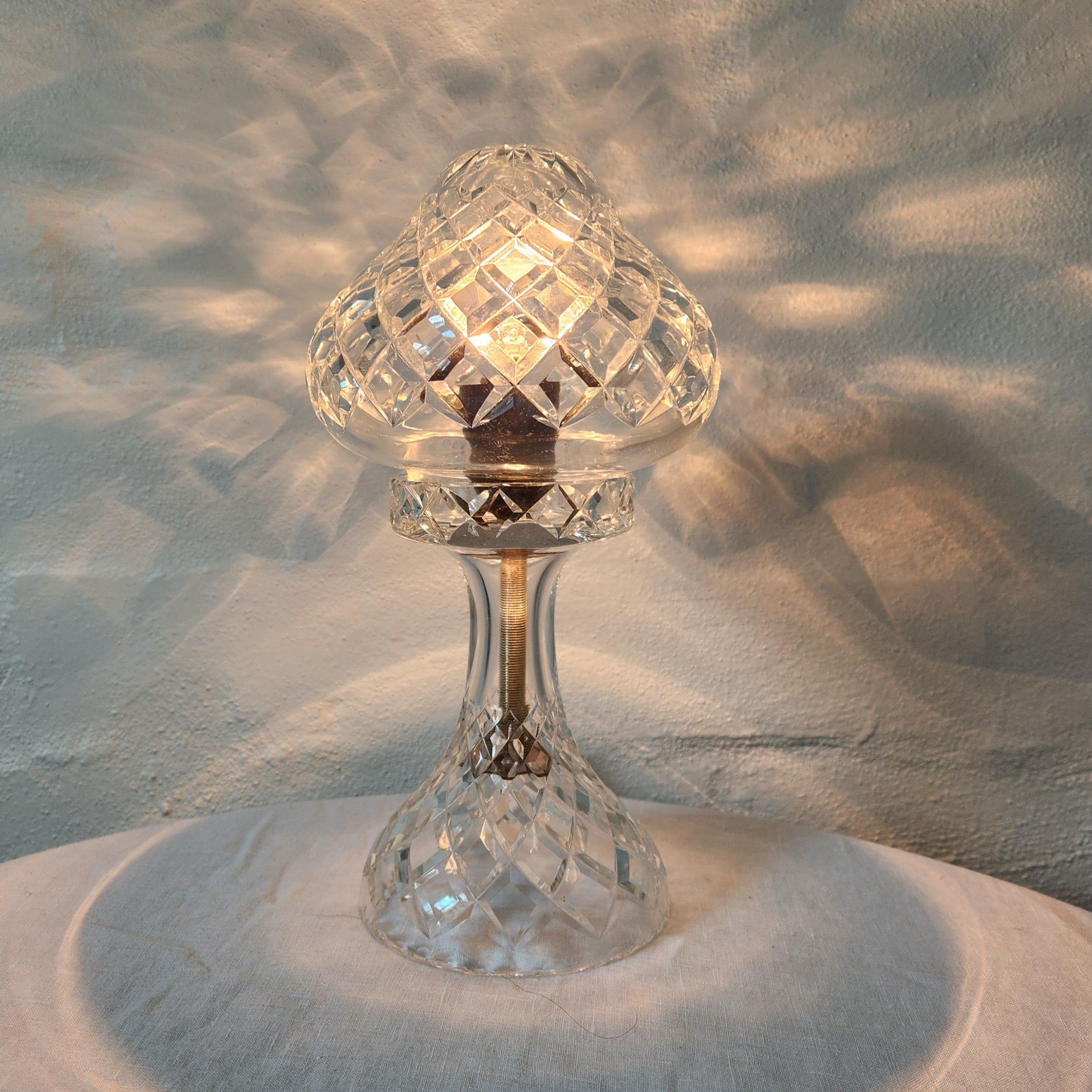 Crystal Boudoir Lamp