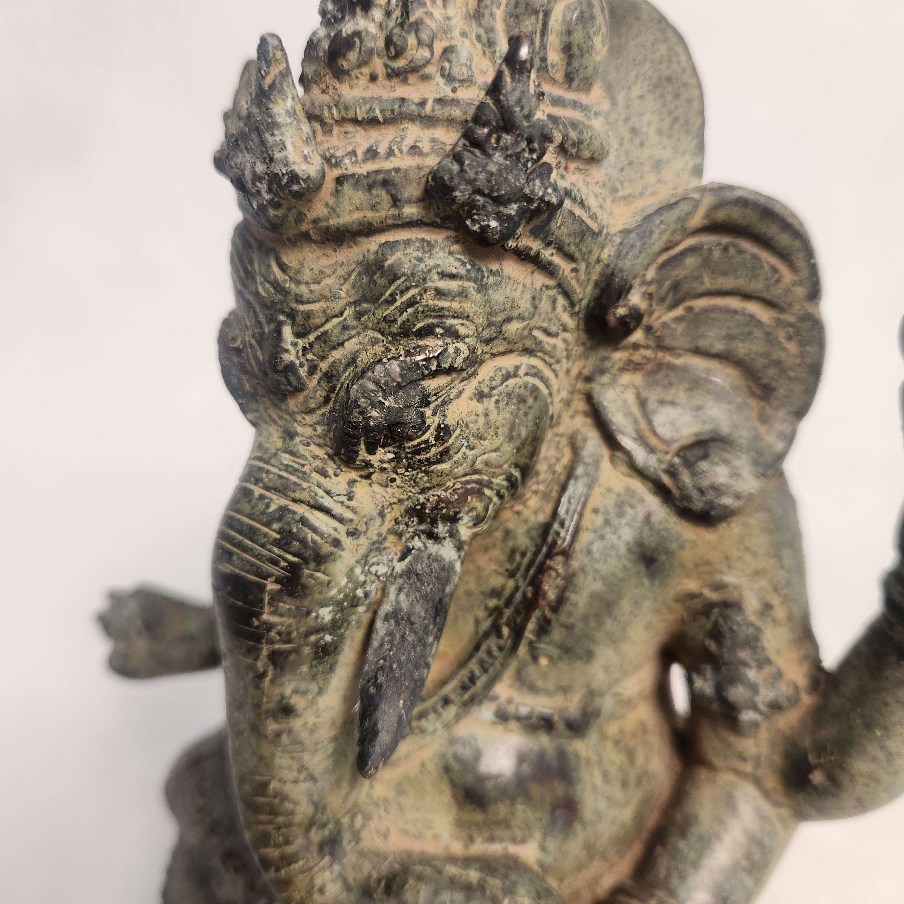 Bronzed Ganesha Figure