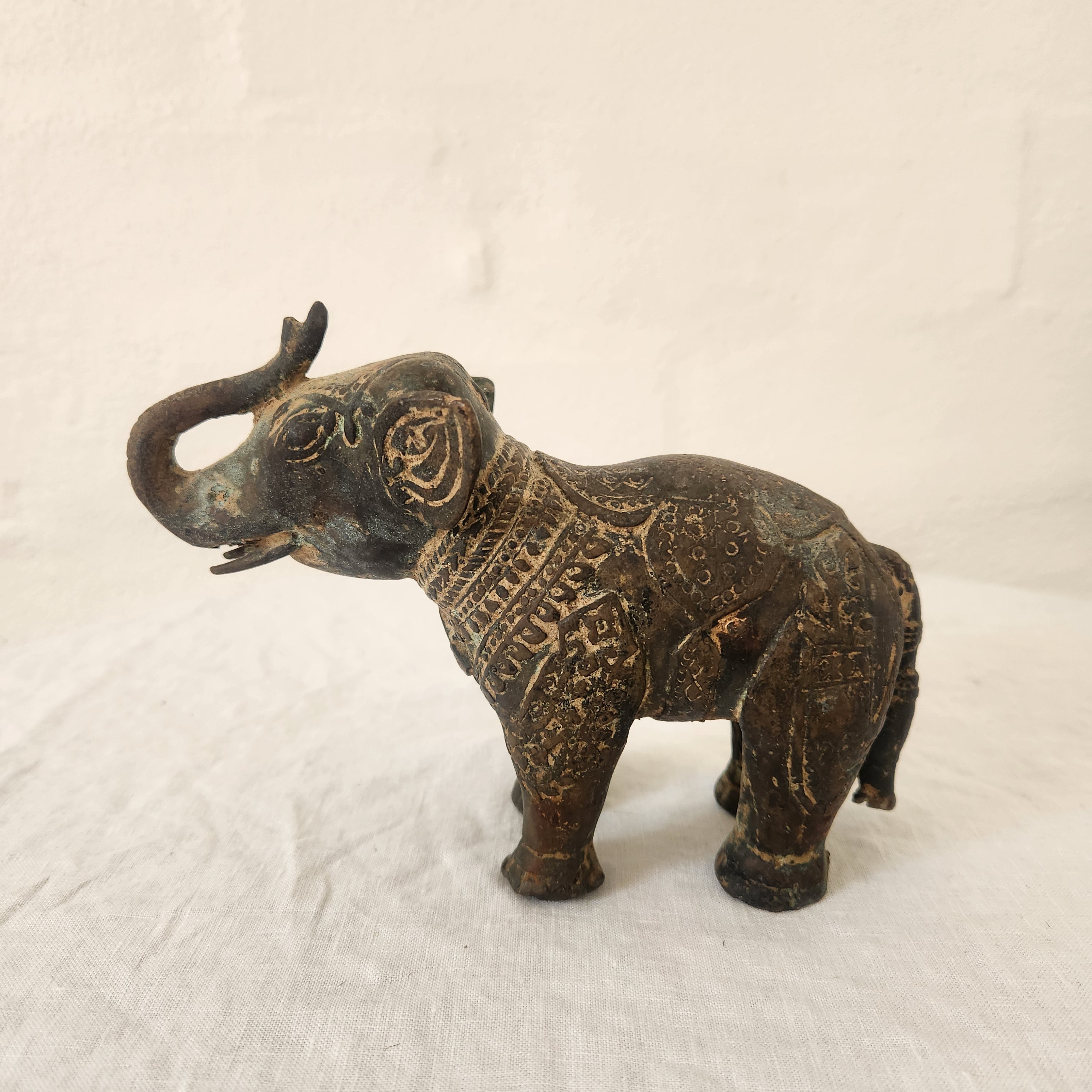 Antique Bronze Elephant