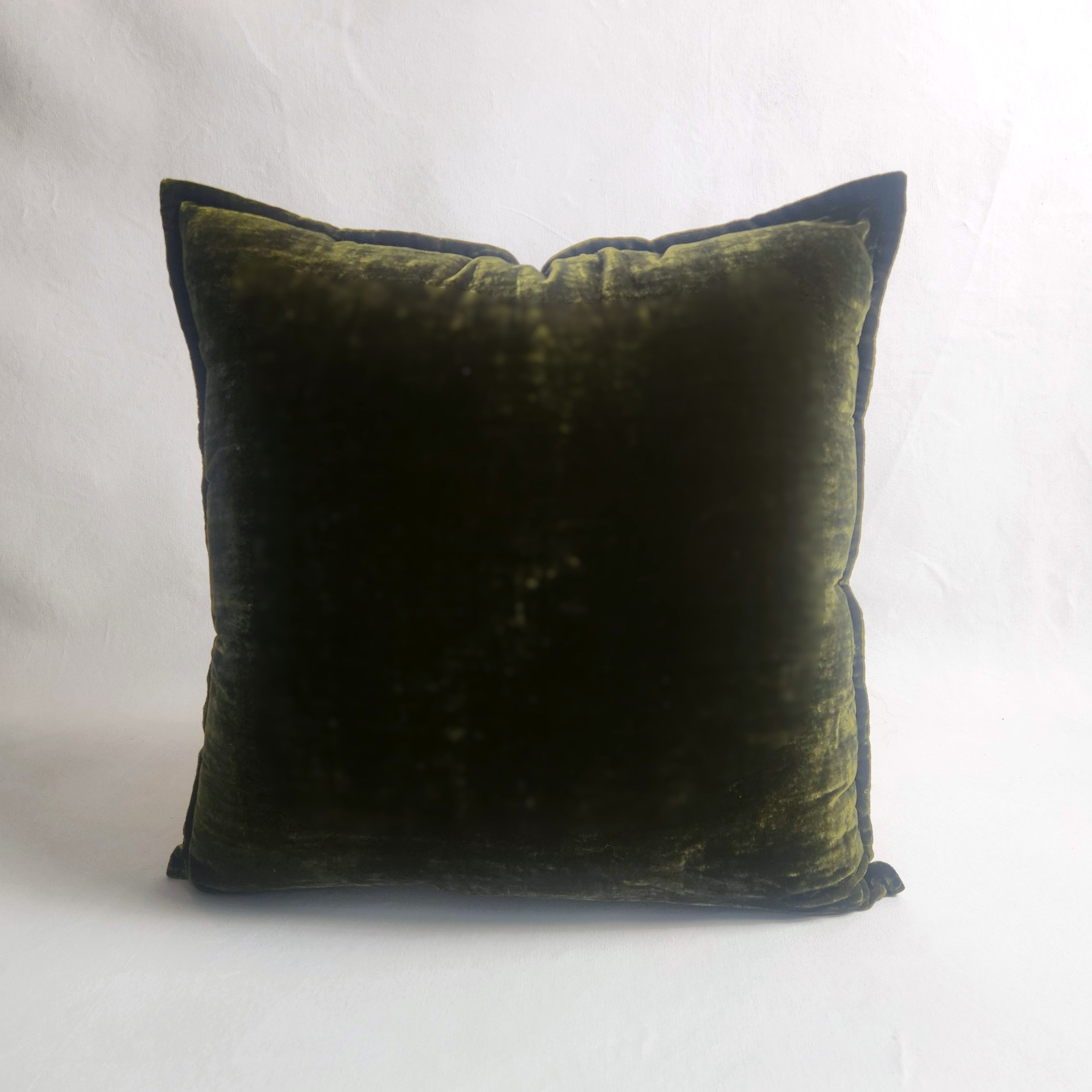 Sosavelvet Cushion - 50x50 - "Wheat Grass"