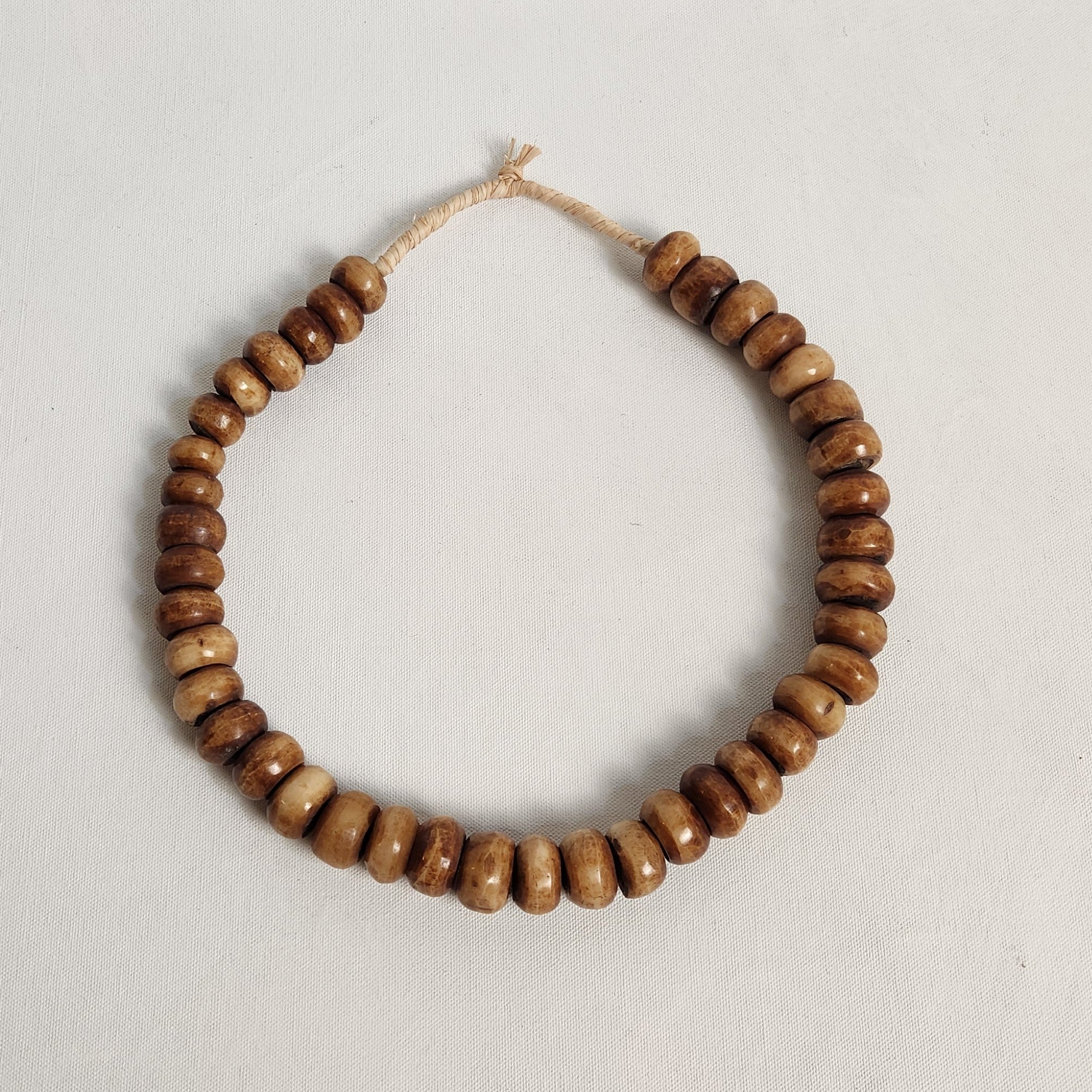 Kenyan Bead Garland - Brown