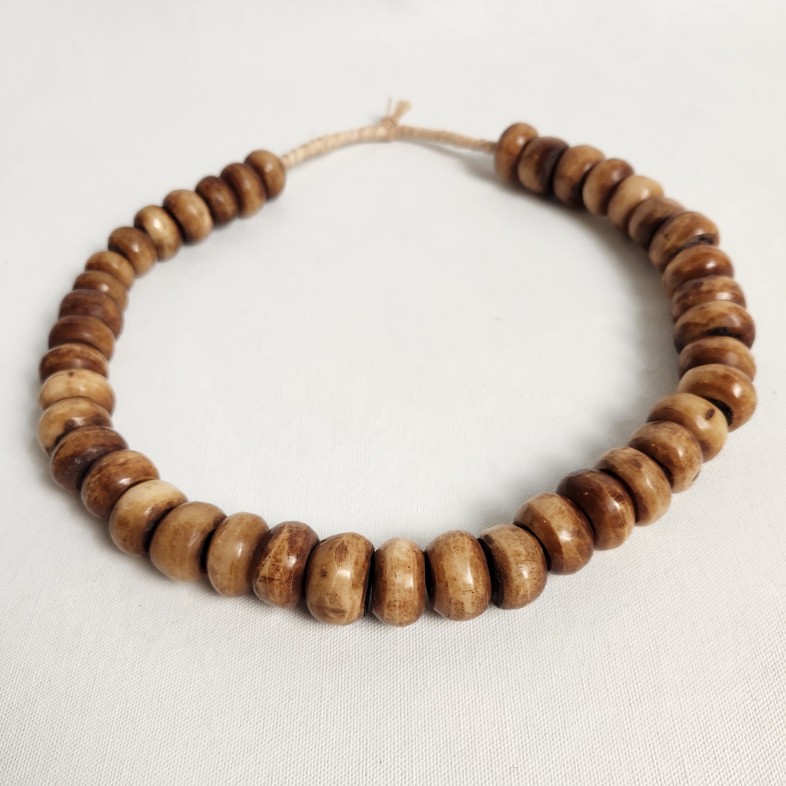 Kenyan Bead Garland - Brown