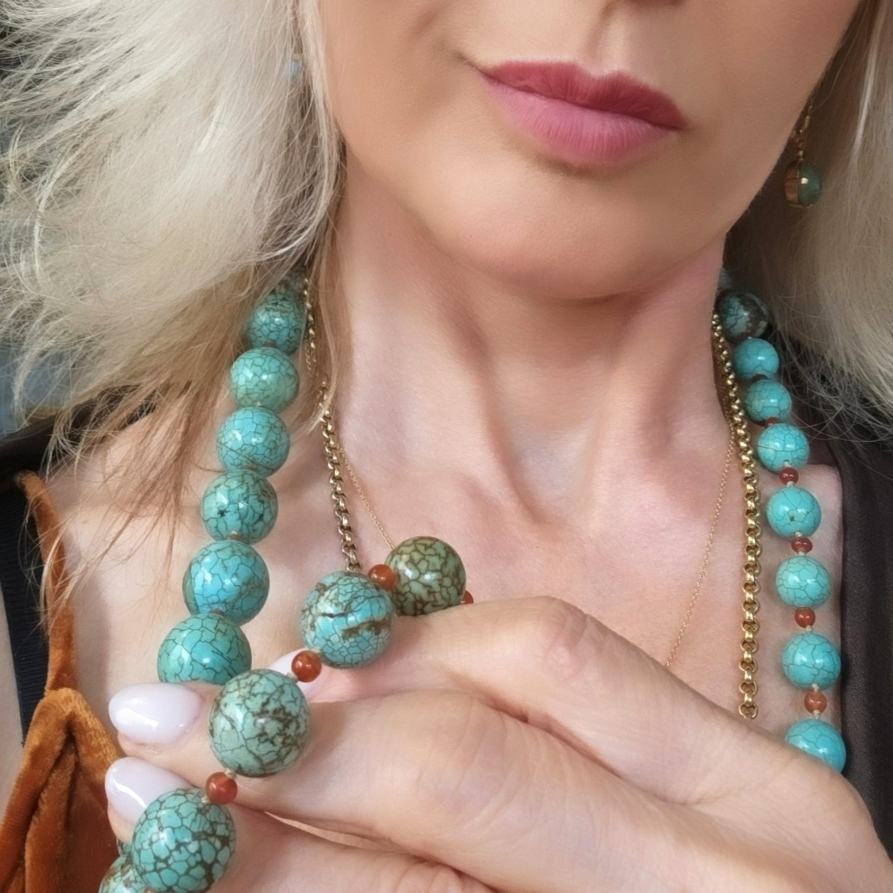 Beautiful Vintage Turquoise Beads