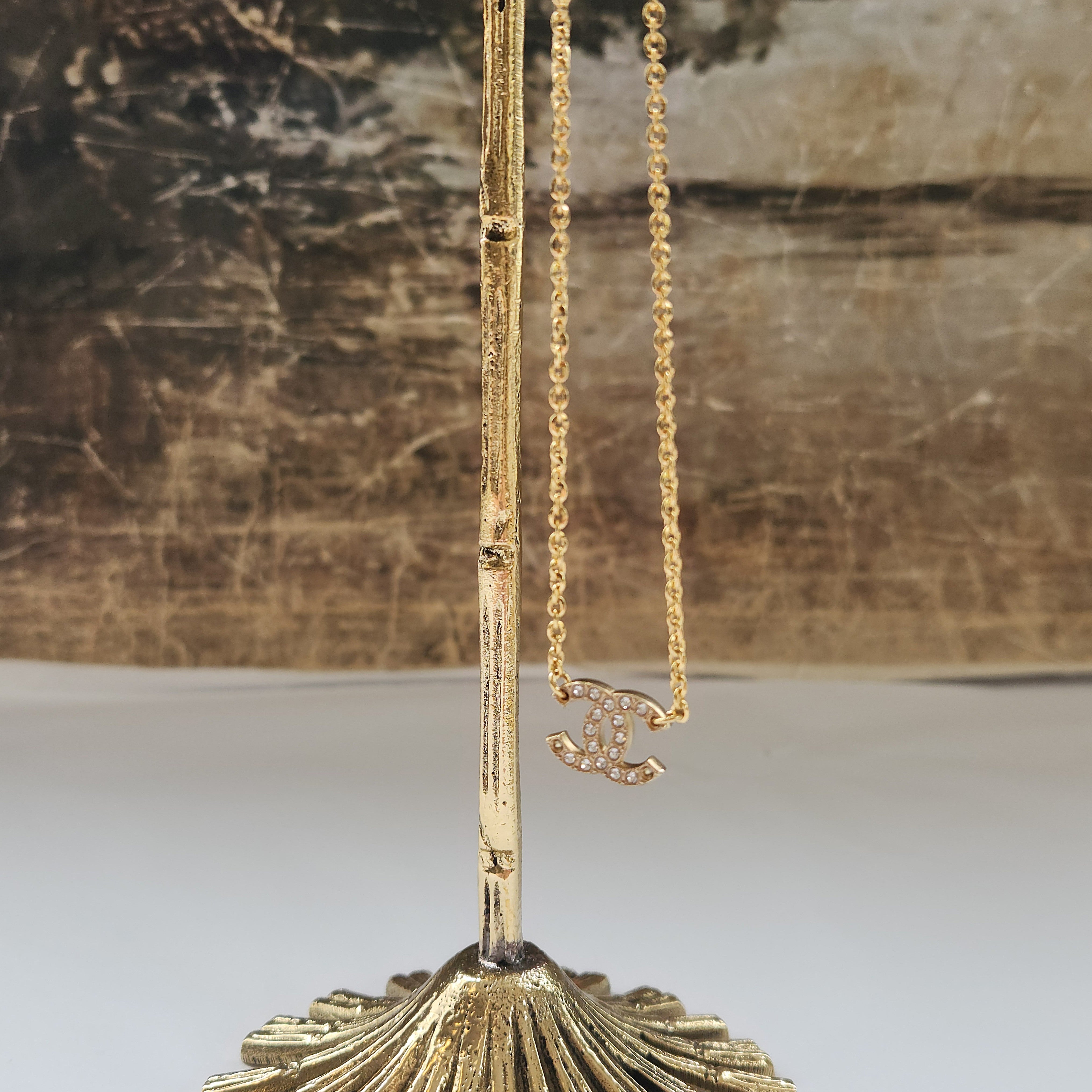 Diamante CC Fine Chain Necklace