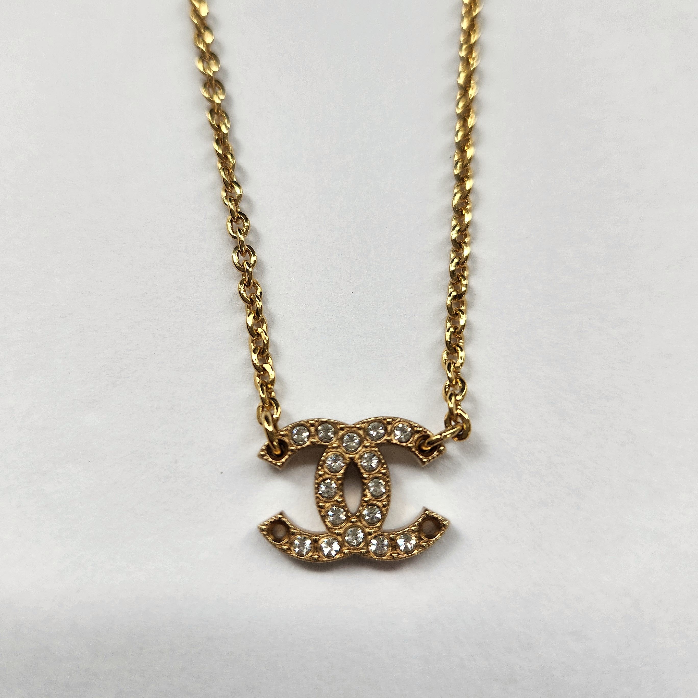 Diamante CC Fine Chain Necklace