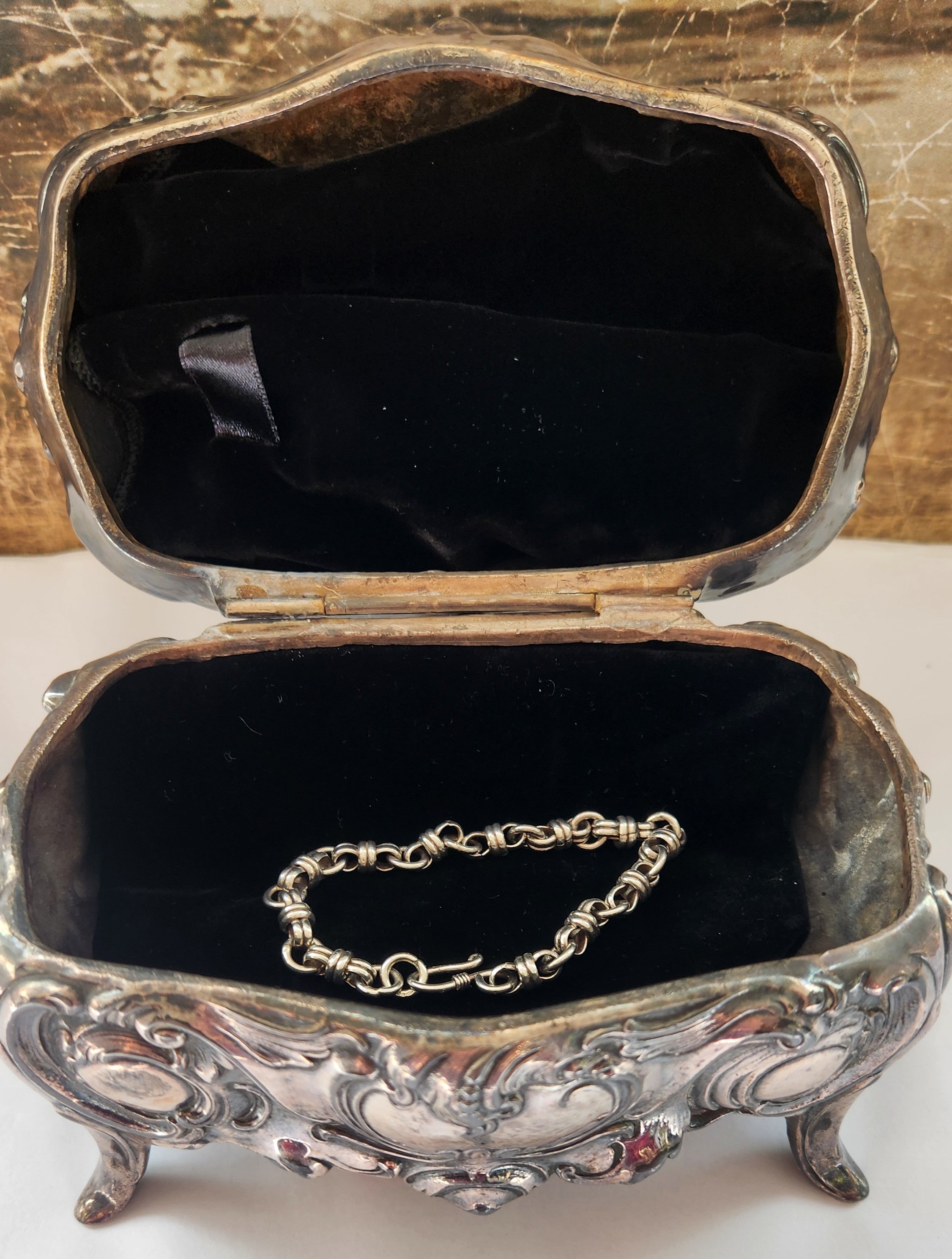 Sterling Silver Fancy Link Bracelet