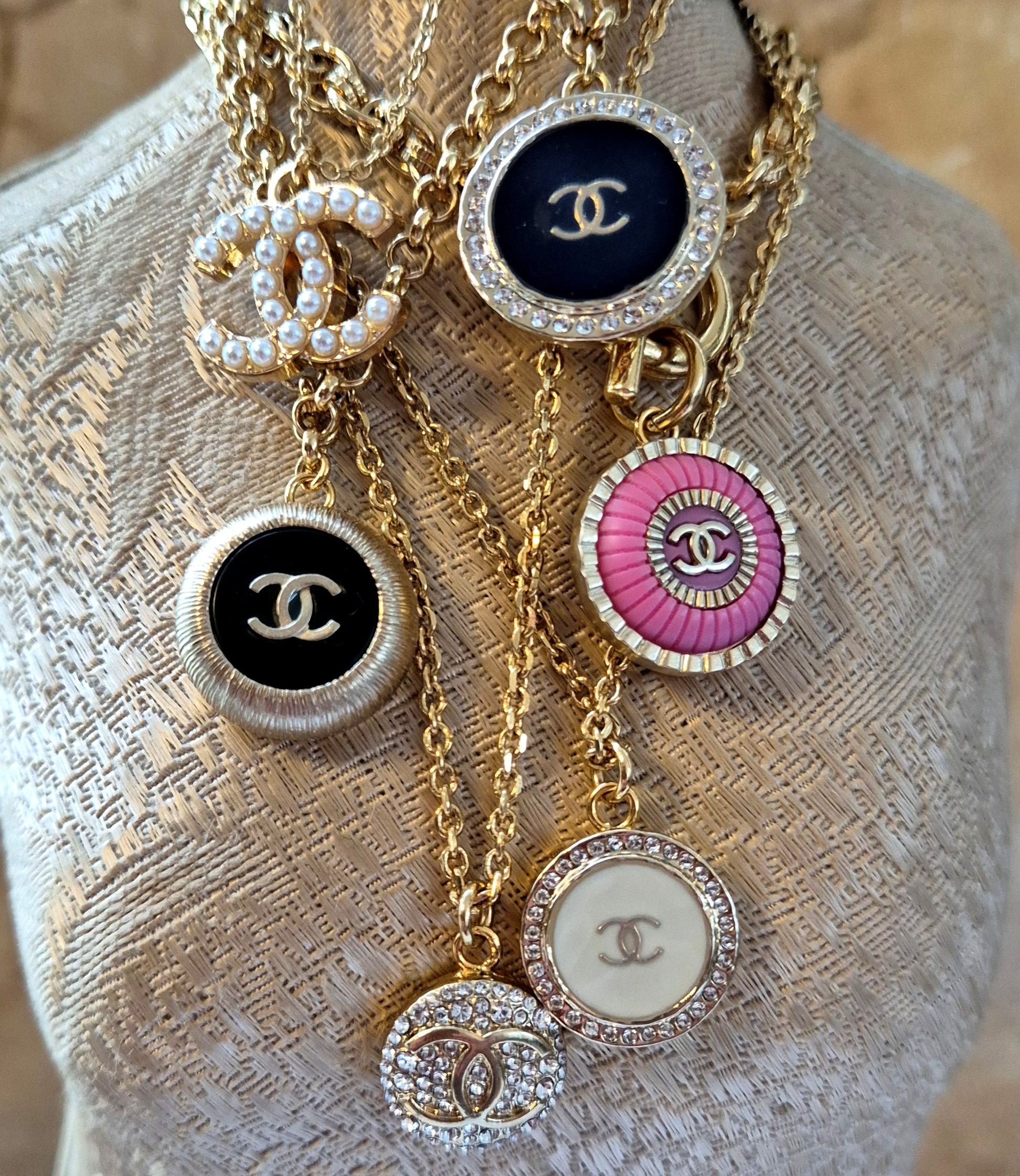 Black Diamante Necklace