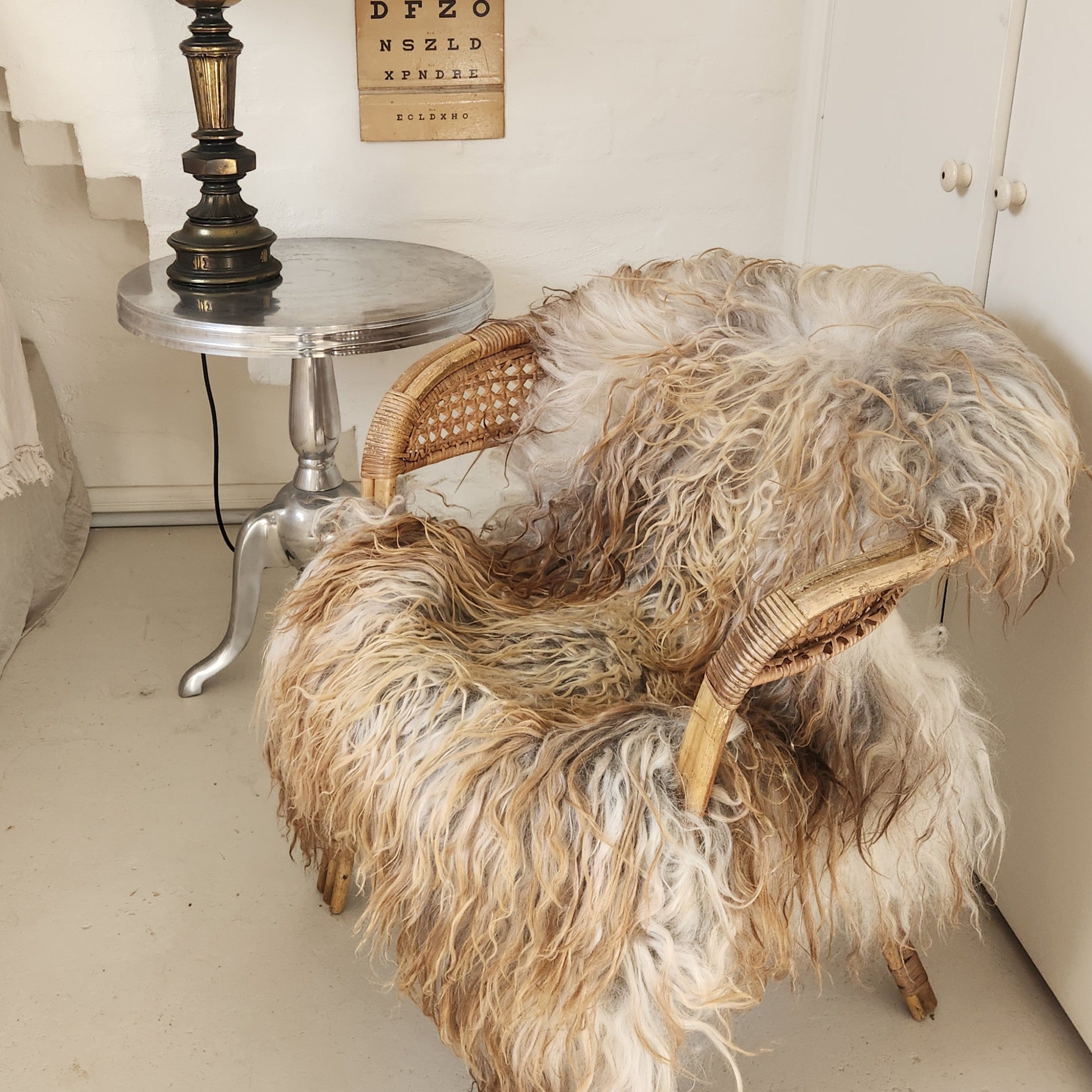 Greenlandic Sheepskin - Silver & Gold